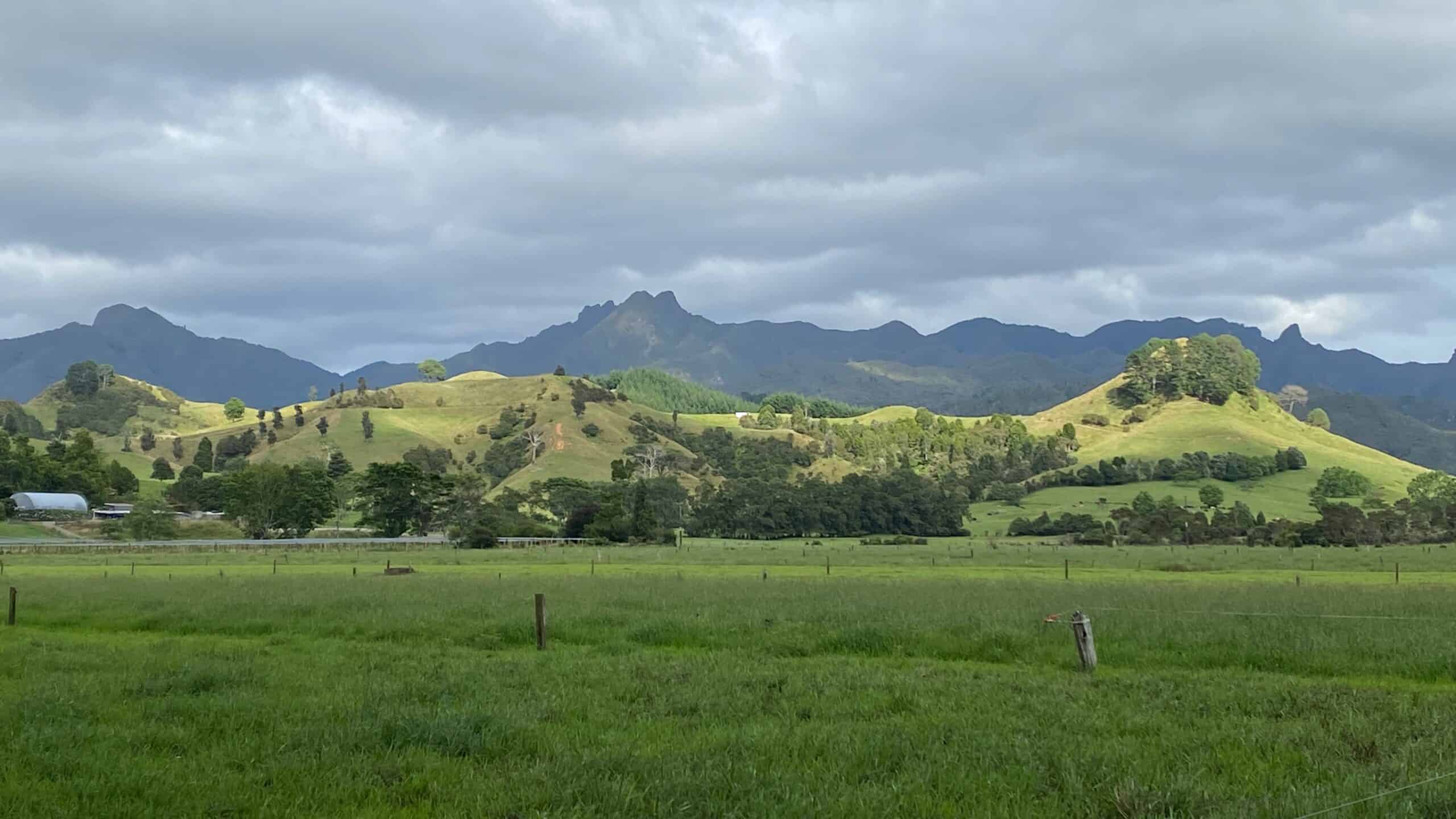 The beautiful scenery in the safe country of New Zealand
