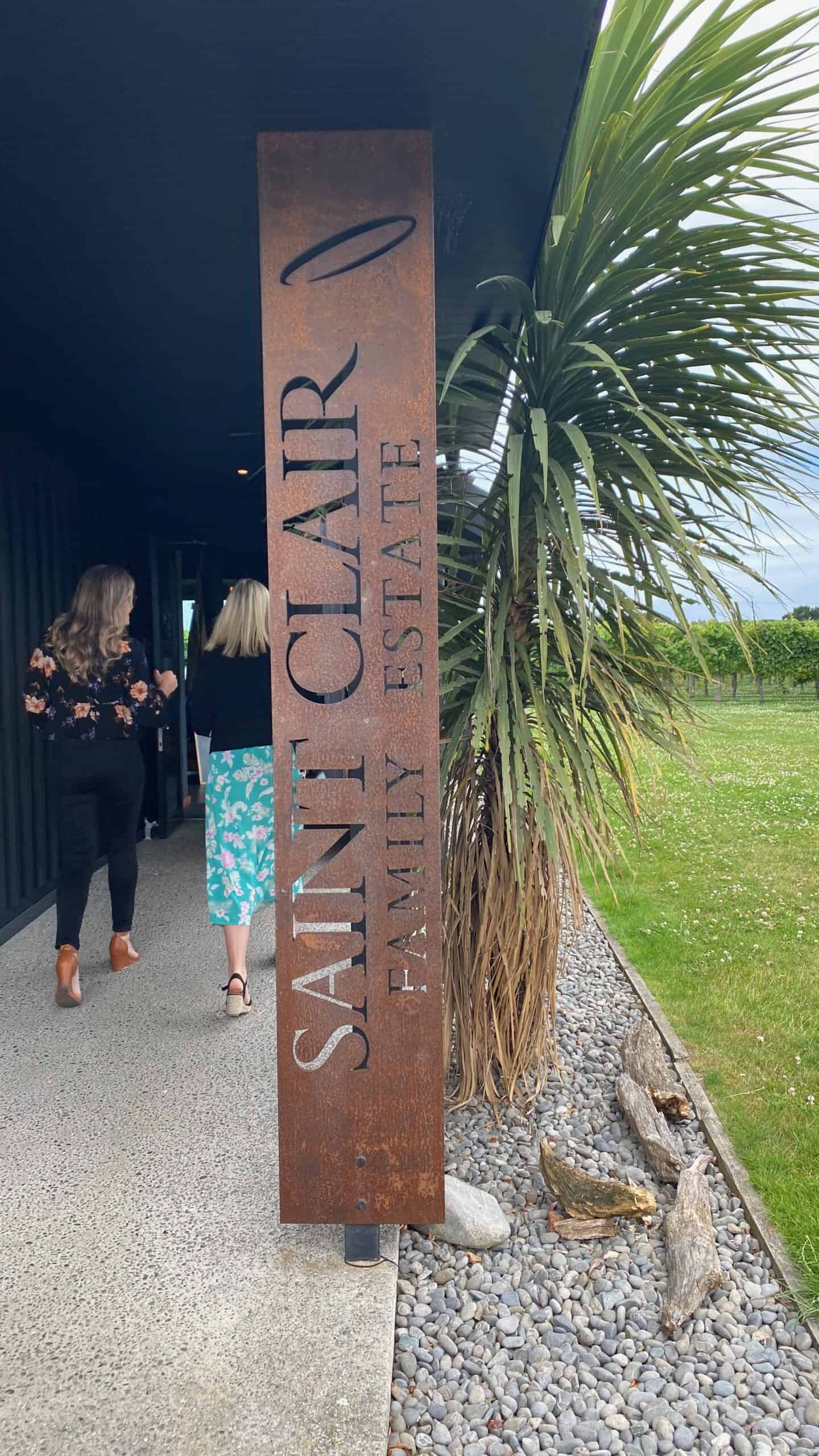 Entrance to Saint Clair