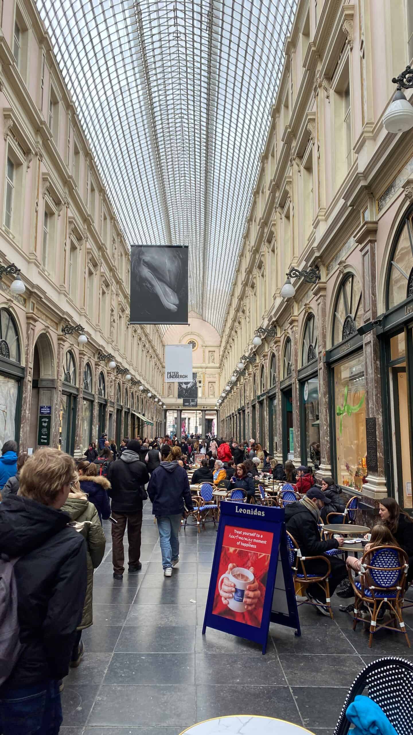 The Royal Galleries in Brussels