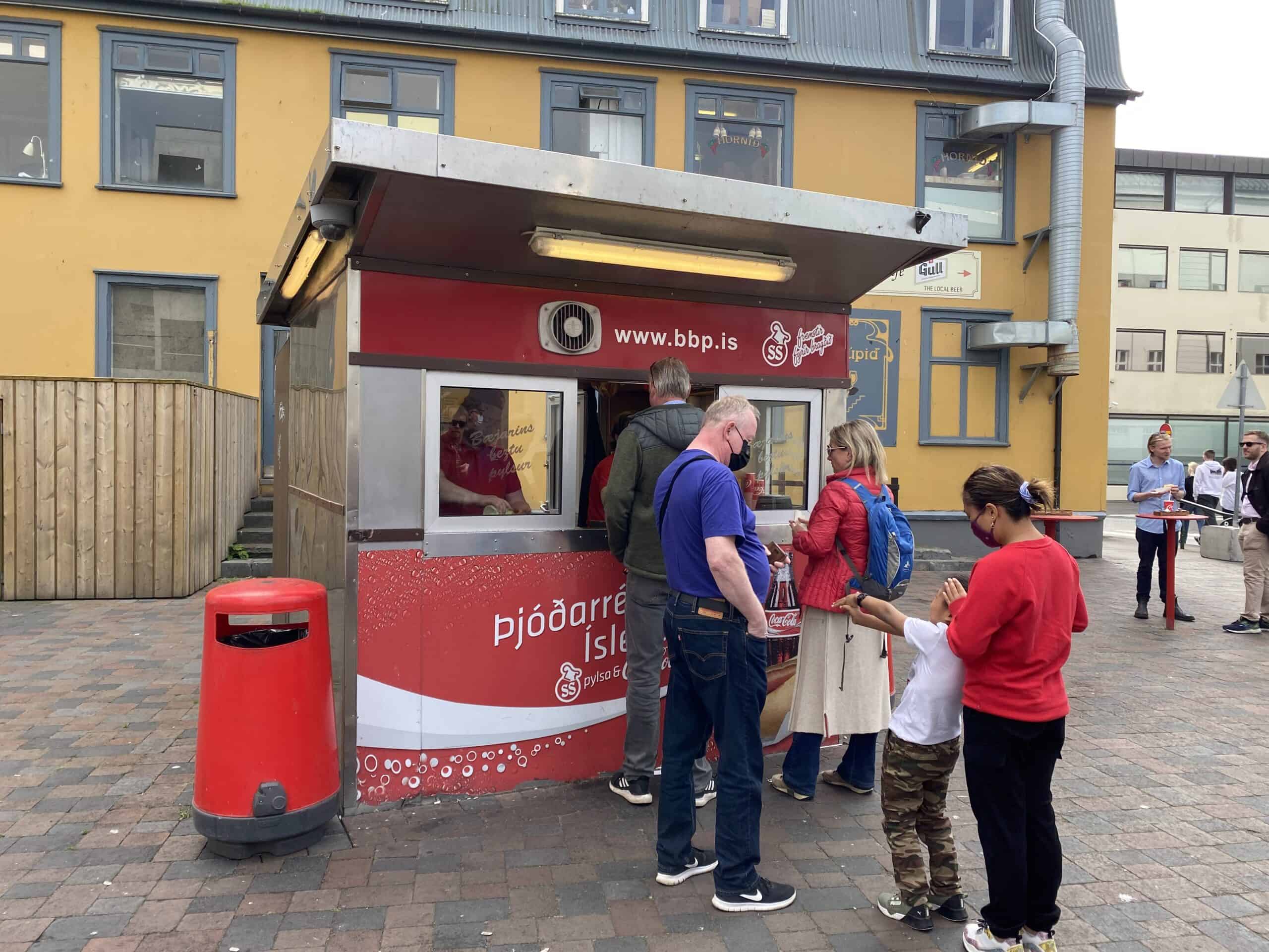 Hot dogs in Iceland