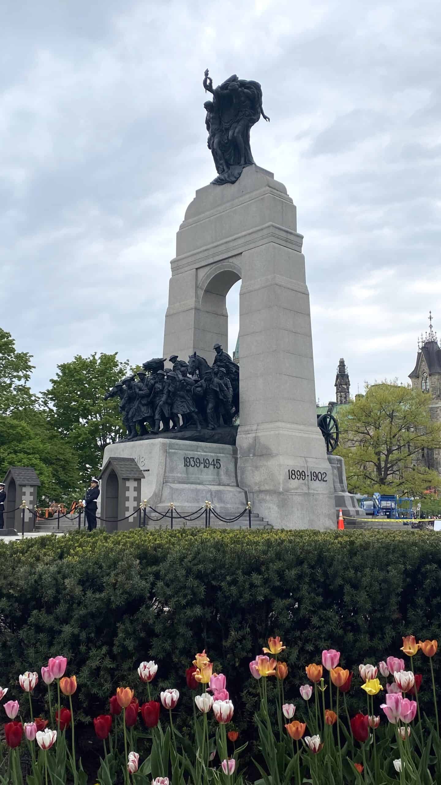 National War Memorial in Ottawa