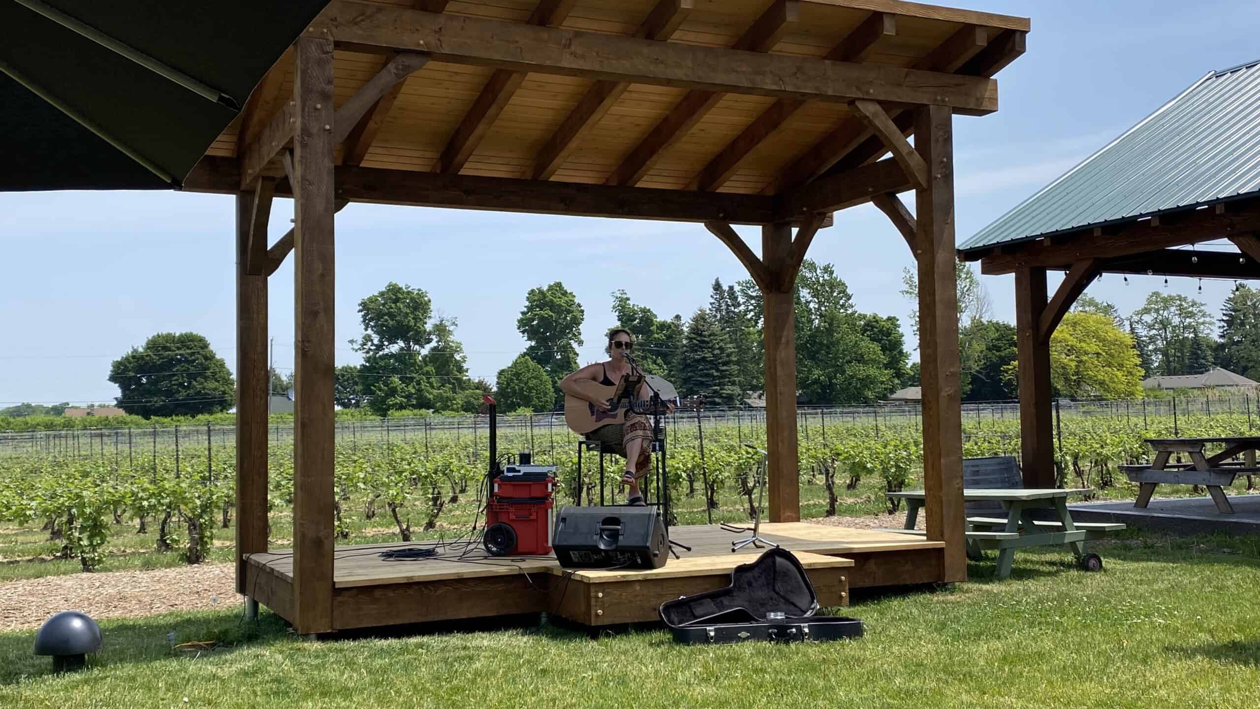 Live entertainment at Good Earth