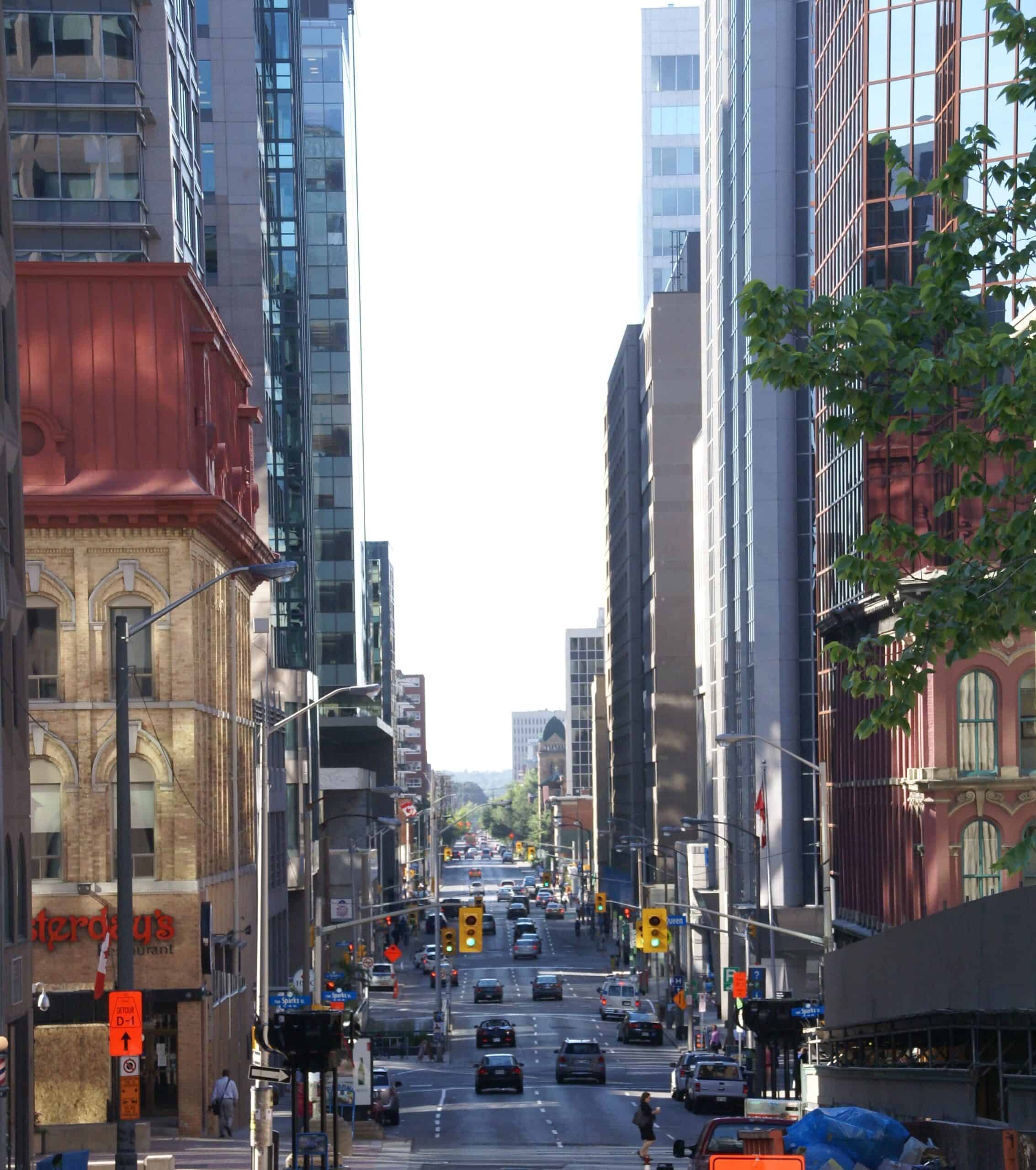 Wellington Street in Ottawa