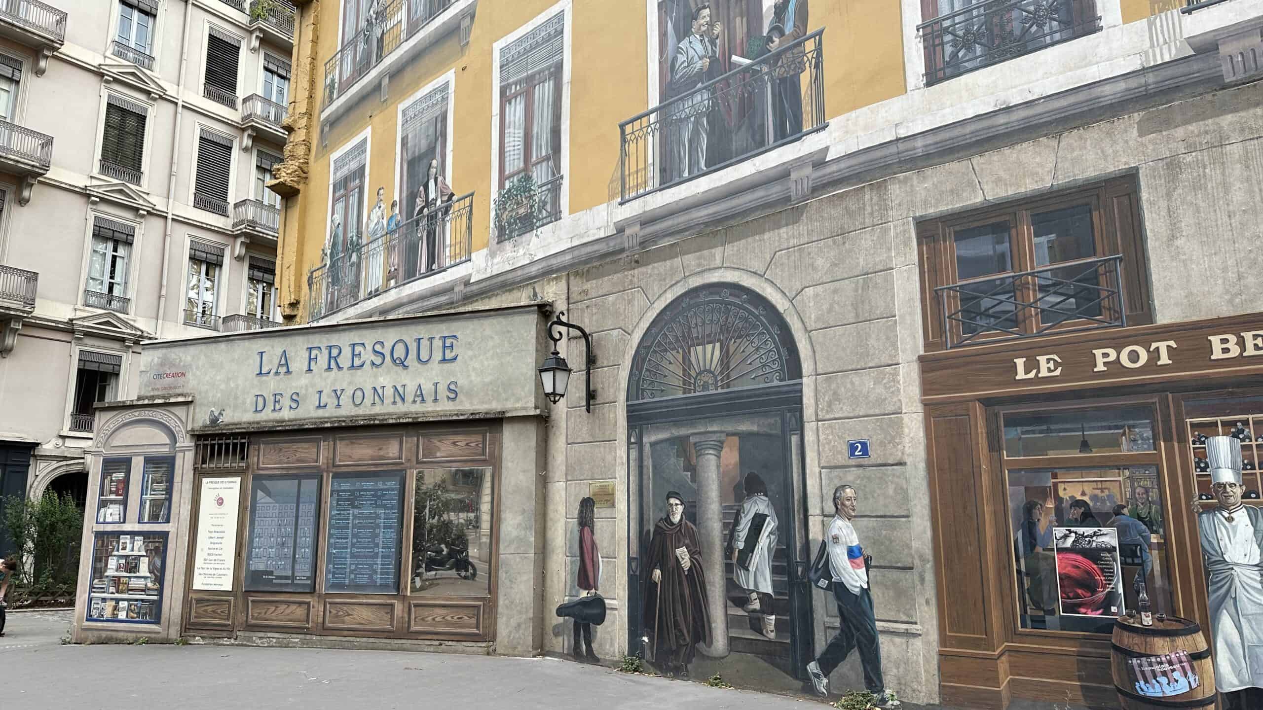 Fresque des Lyonnaise