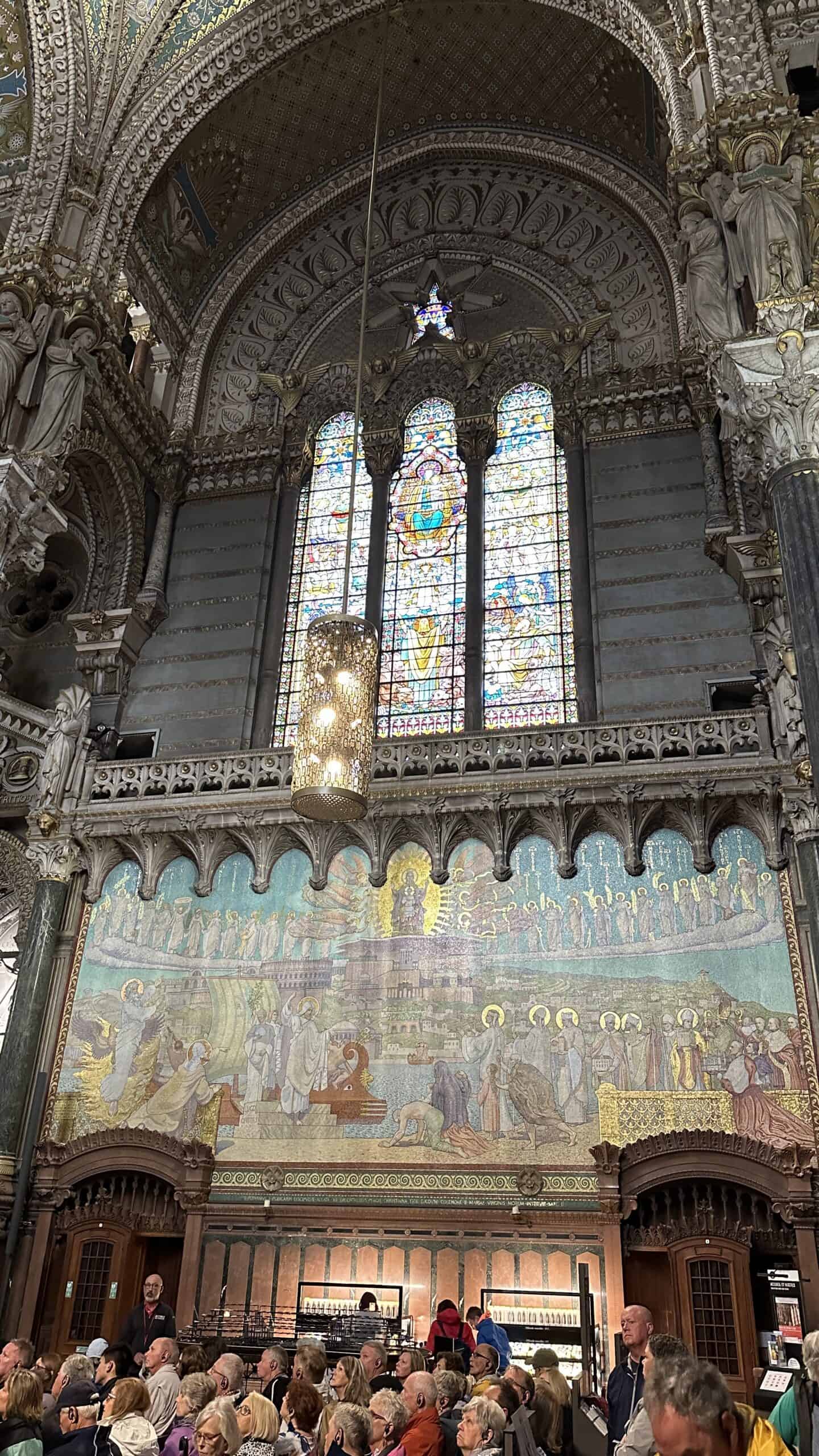 Mosaic in the Basilica