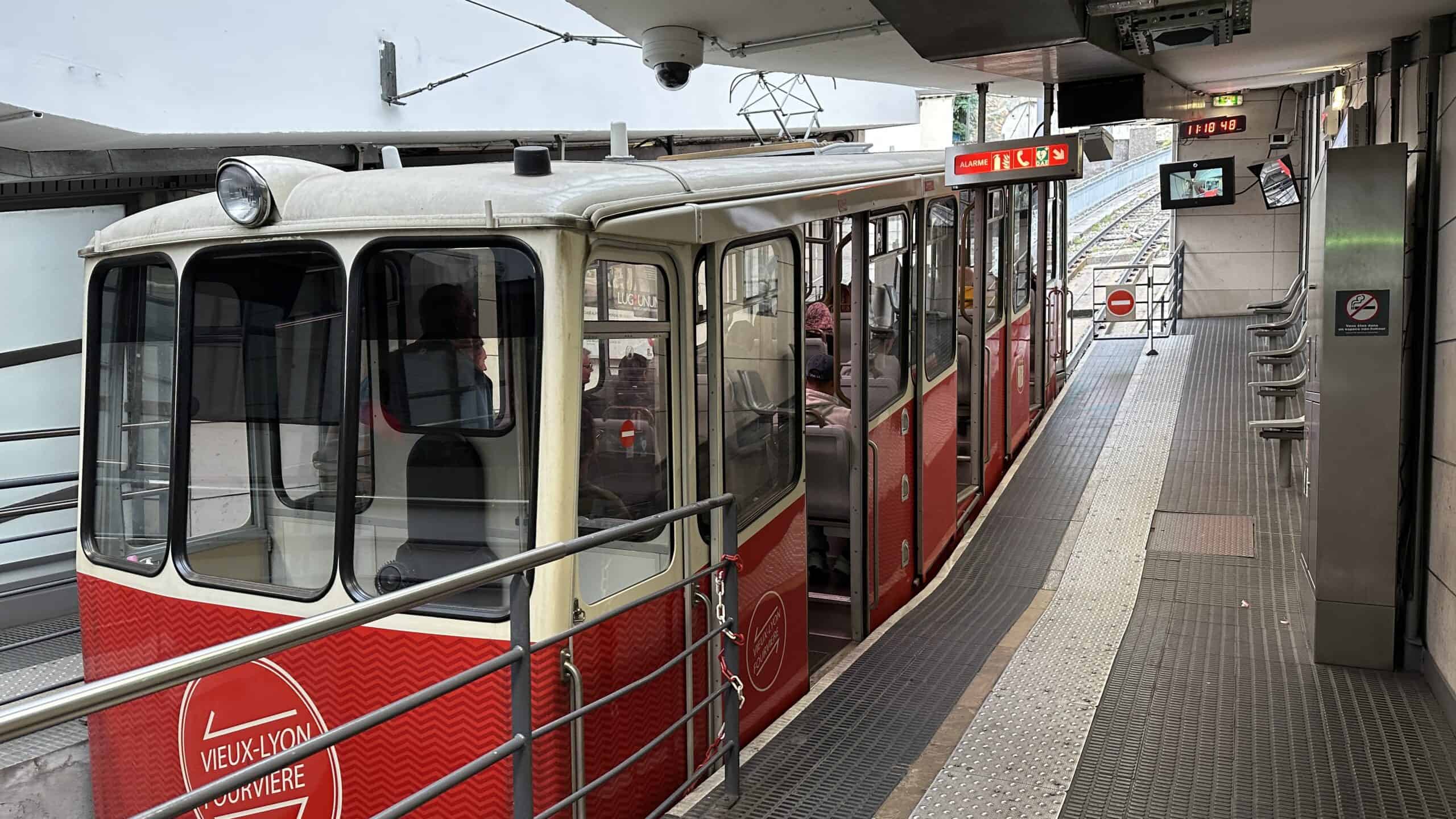 Funicular in Lyon