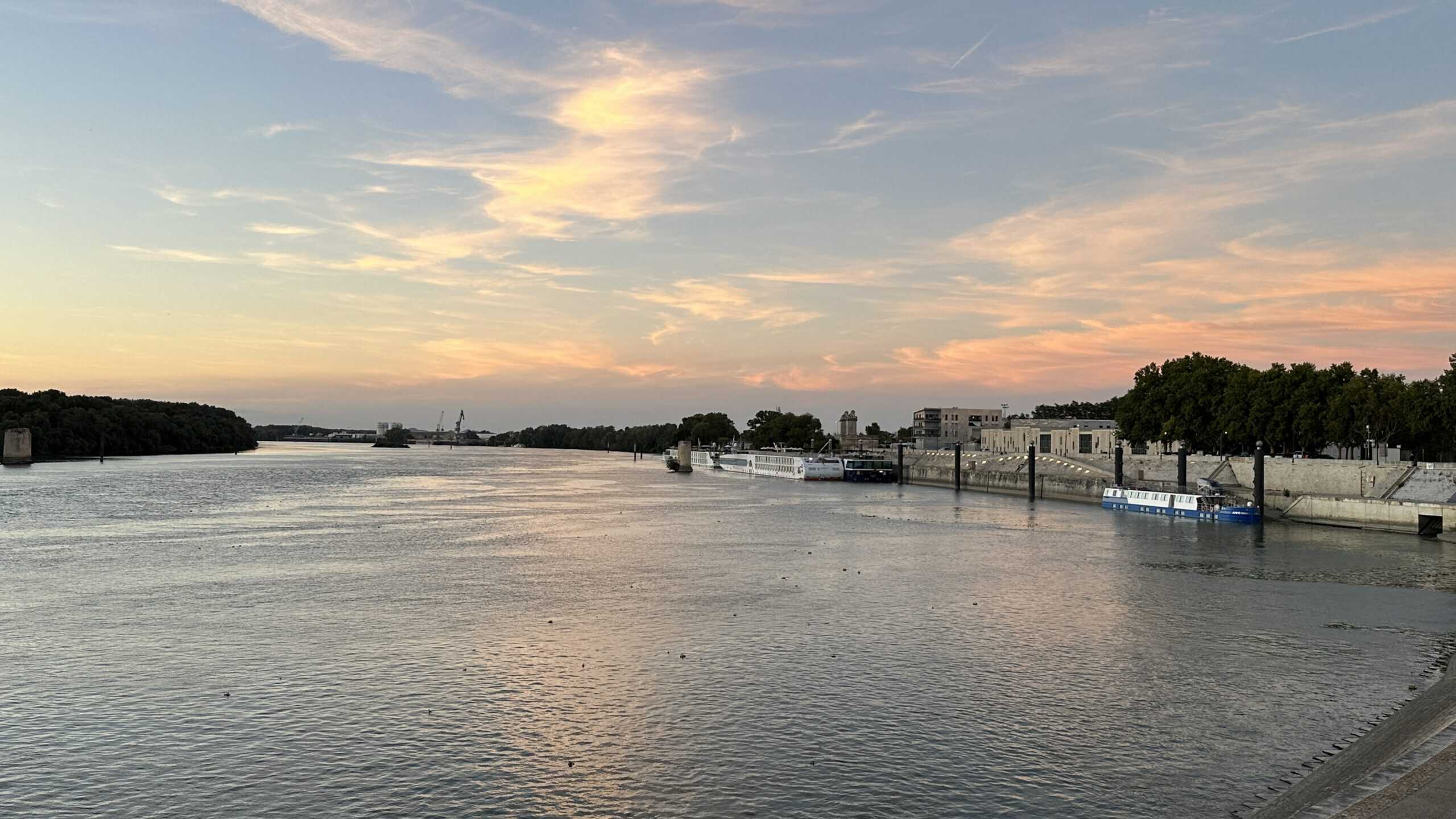 Views along the Rhone River