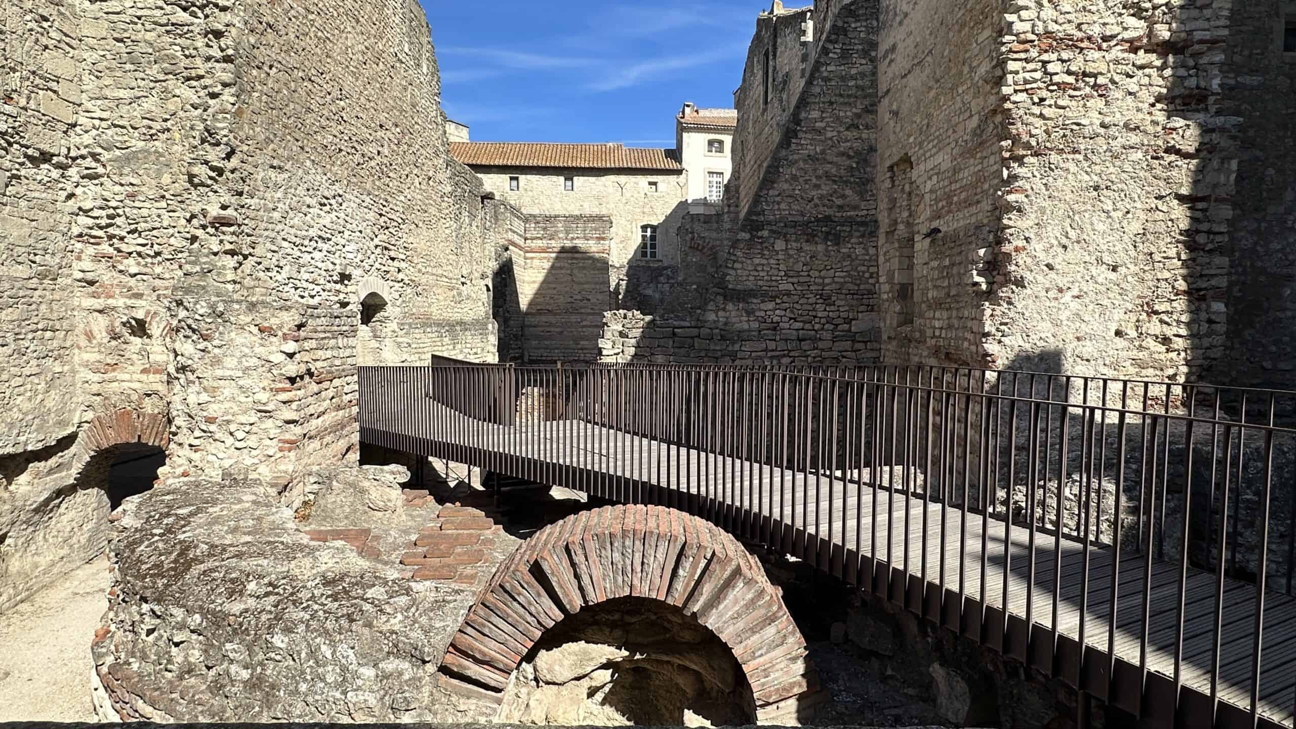 Roman baths in Arles