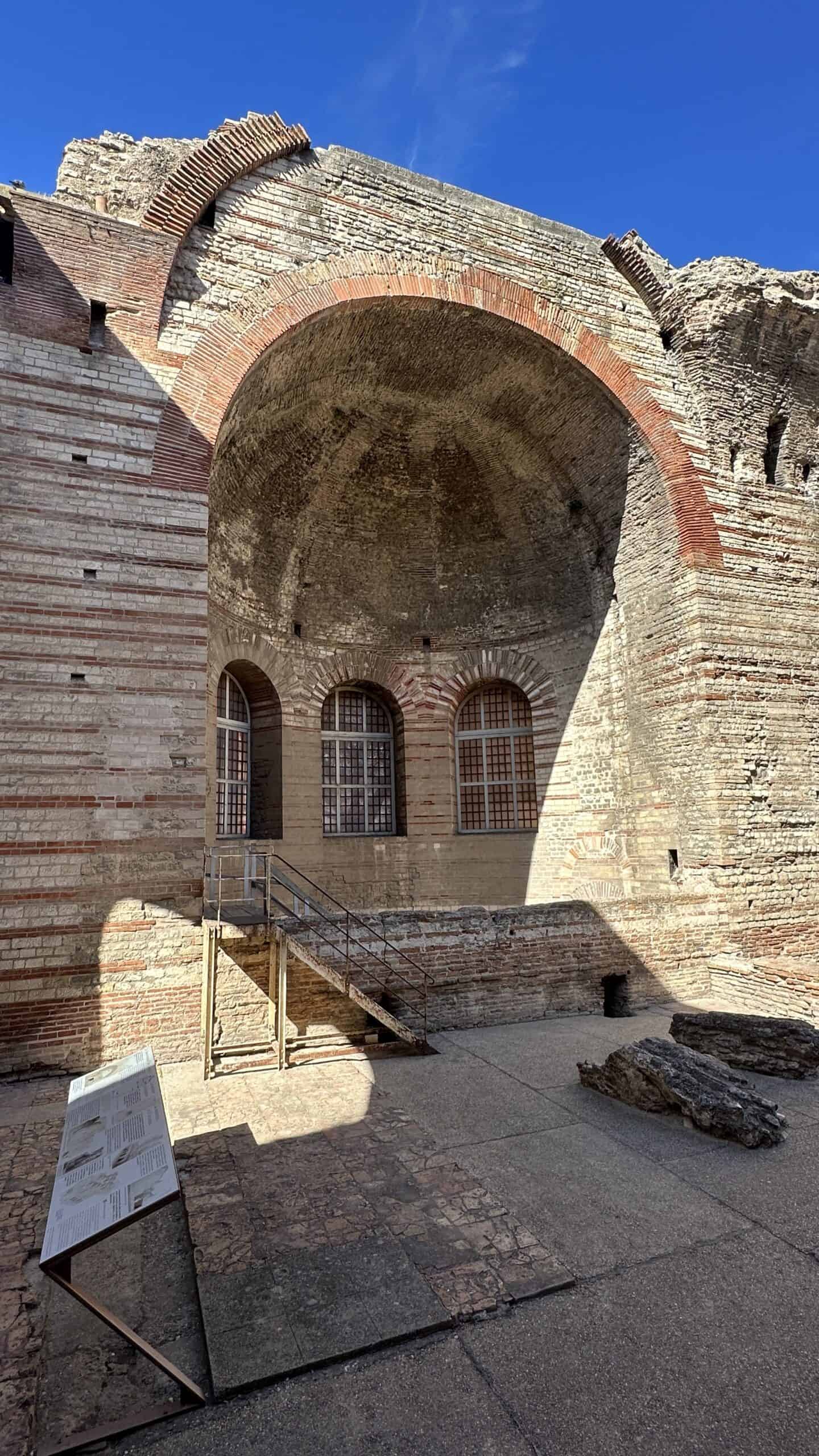 The Roman baths