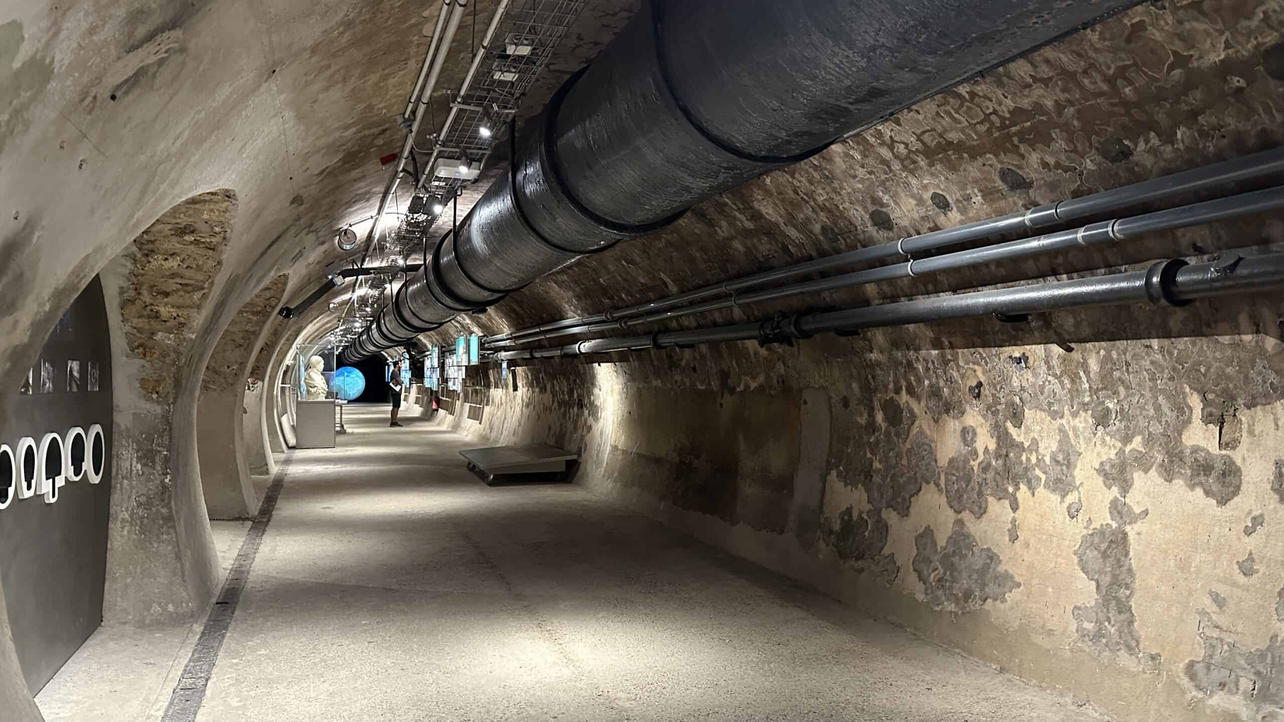 Tunnels in the sewer system