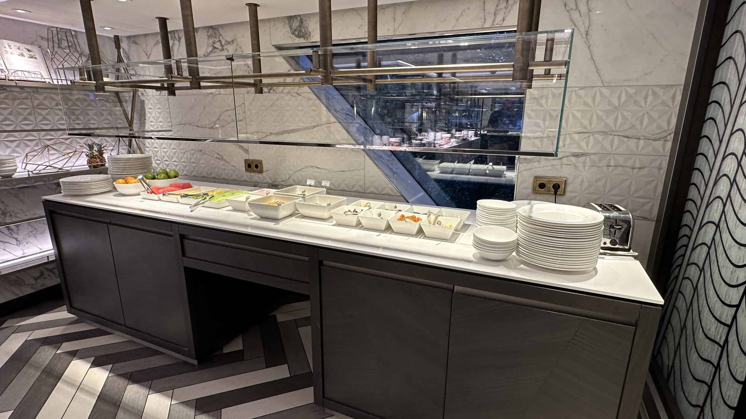 Breakfast buffet