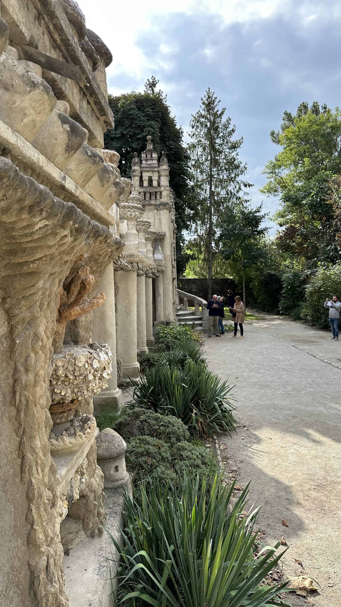 front view of the Cheval Palace