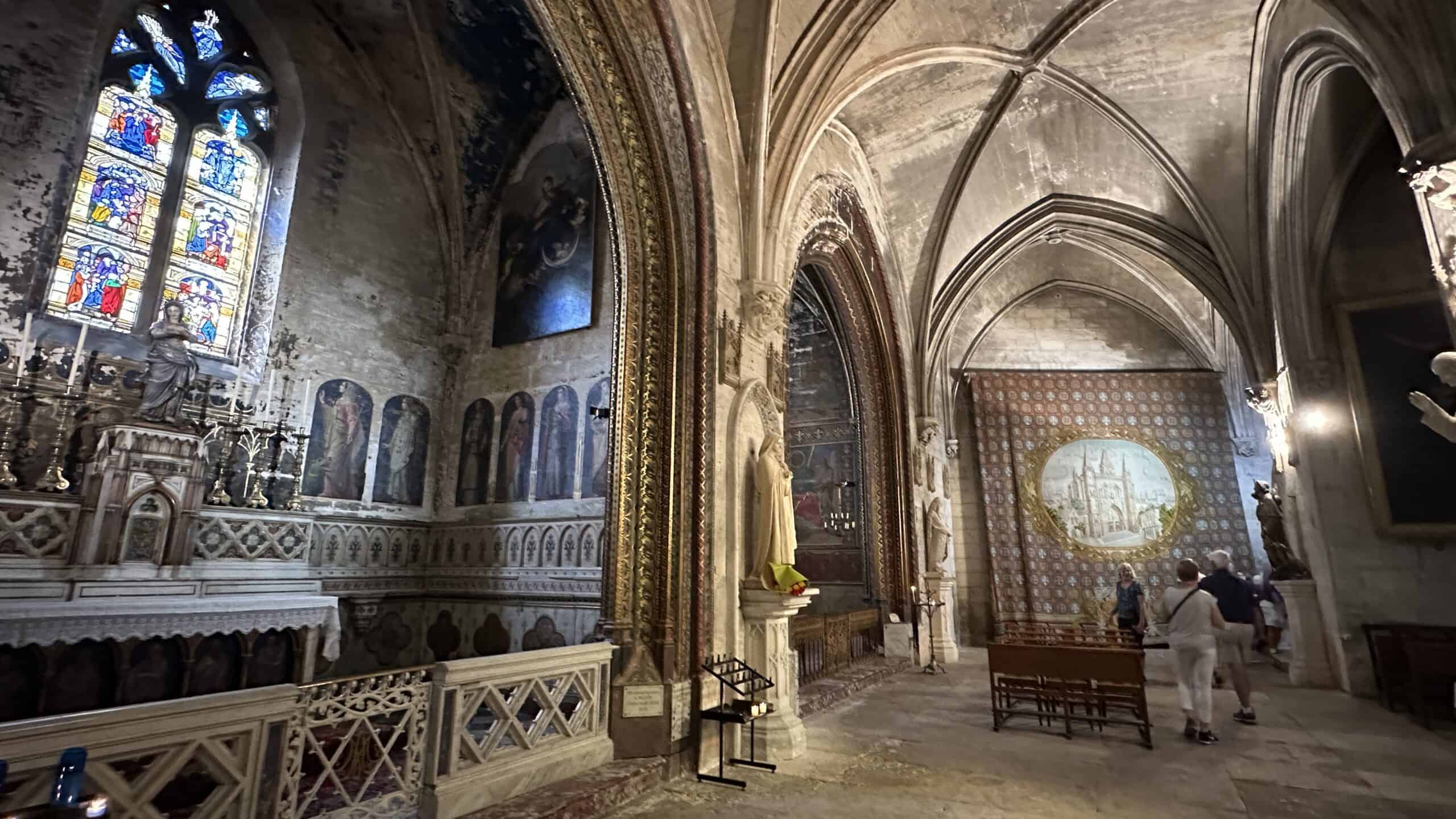 Interior of the Saint Pierre Basilica