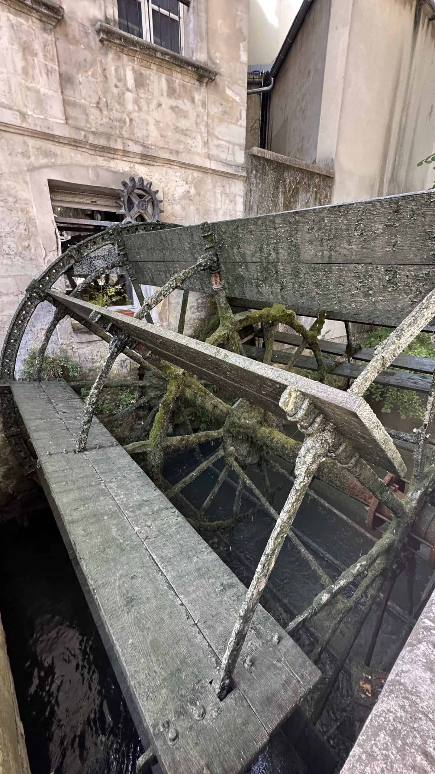 Waterwheels on Rue des Teintures