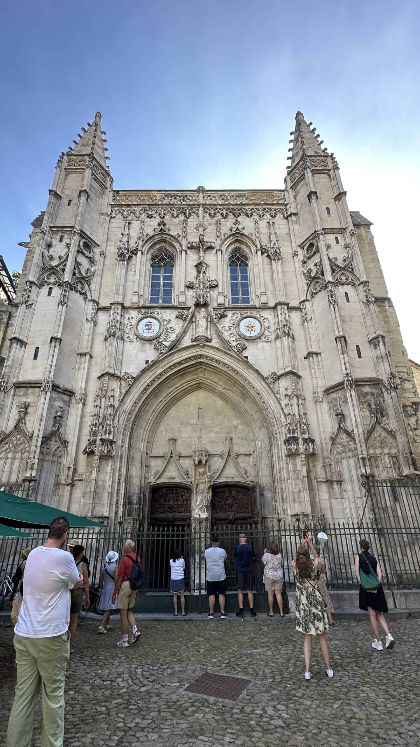 Facade of Saint Pierre Basilica