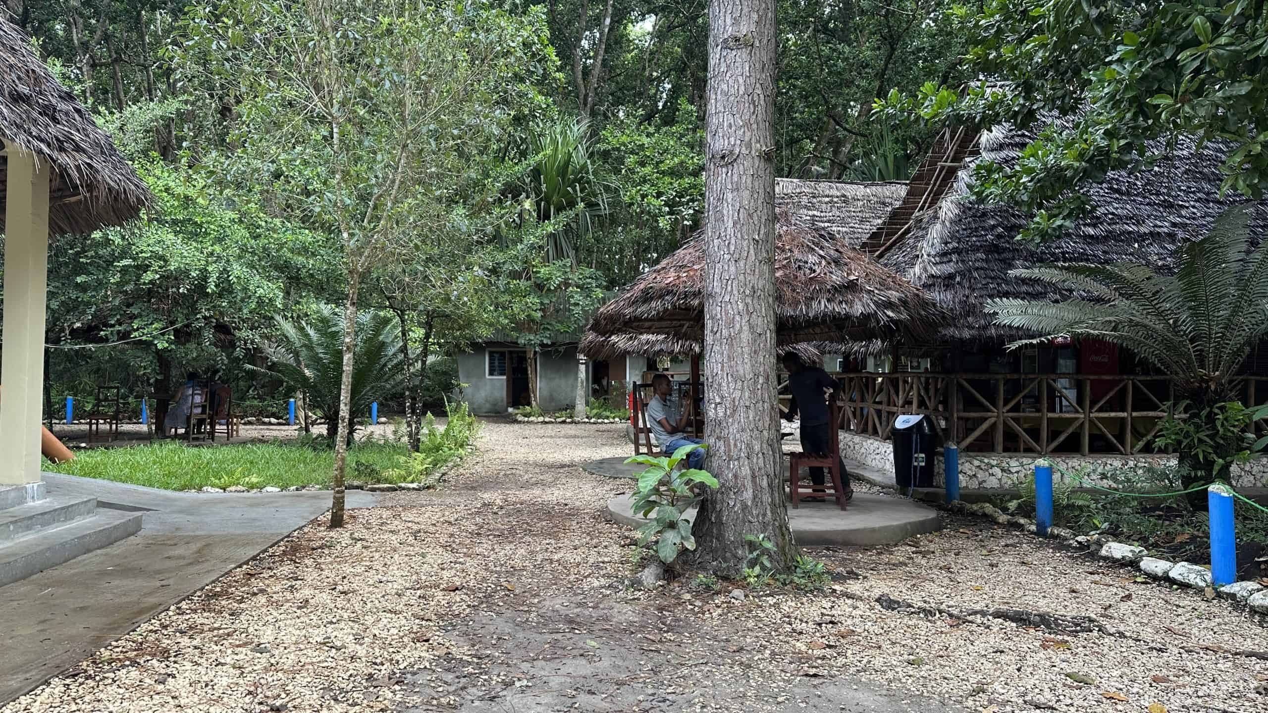 Entrance to the park