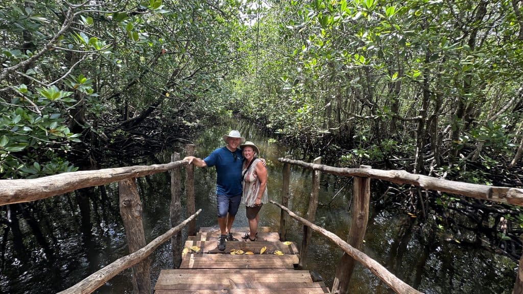 Our photo in the mangrove