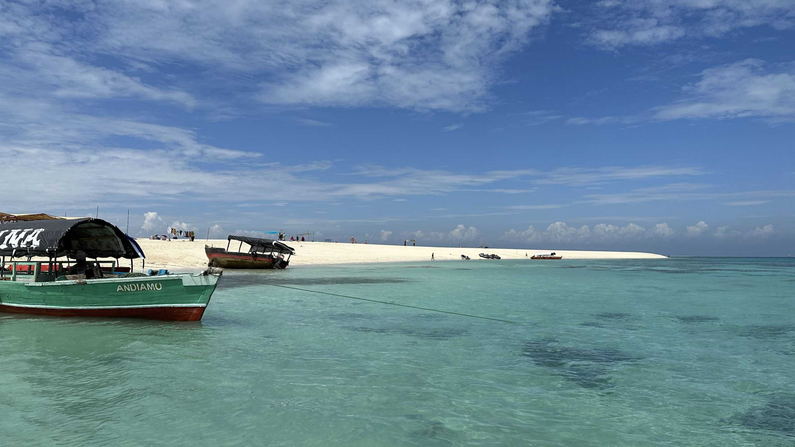 The stunning sandbank
