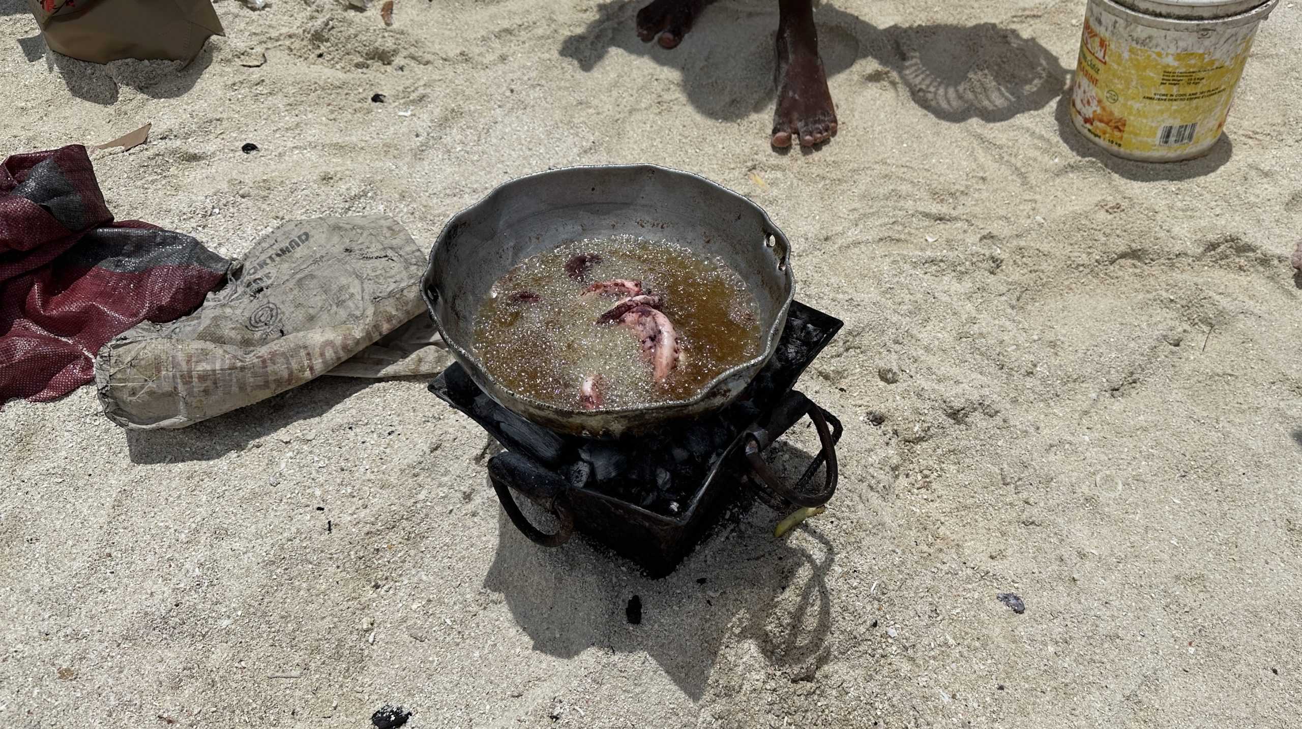 Cooking on the BBQ
