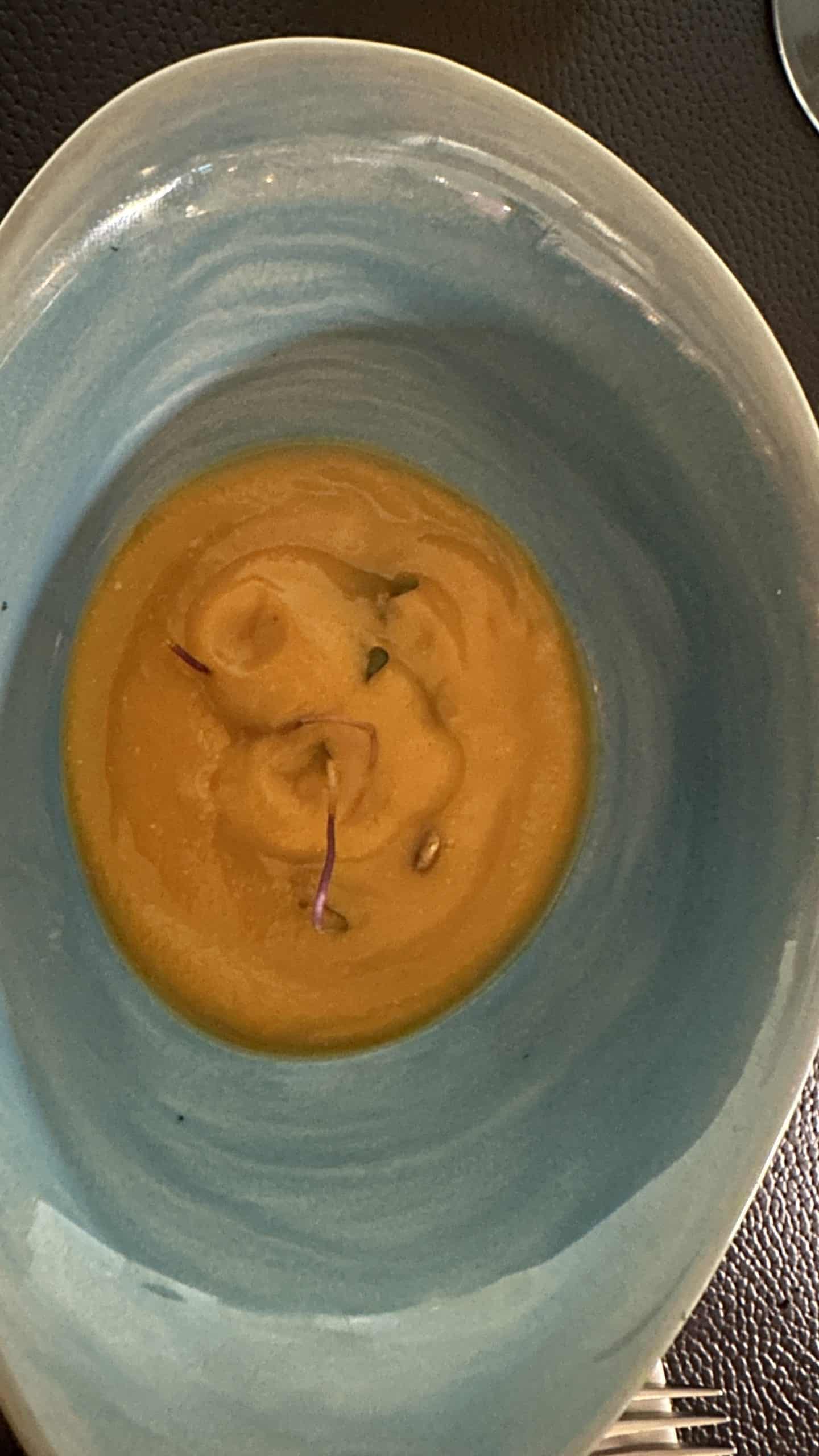 Carrot pumpkin soup