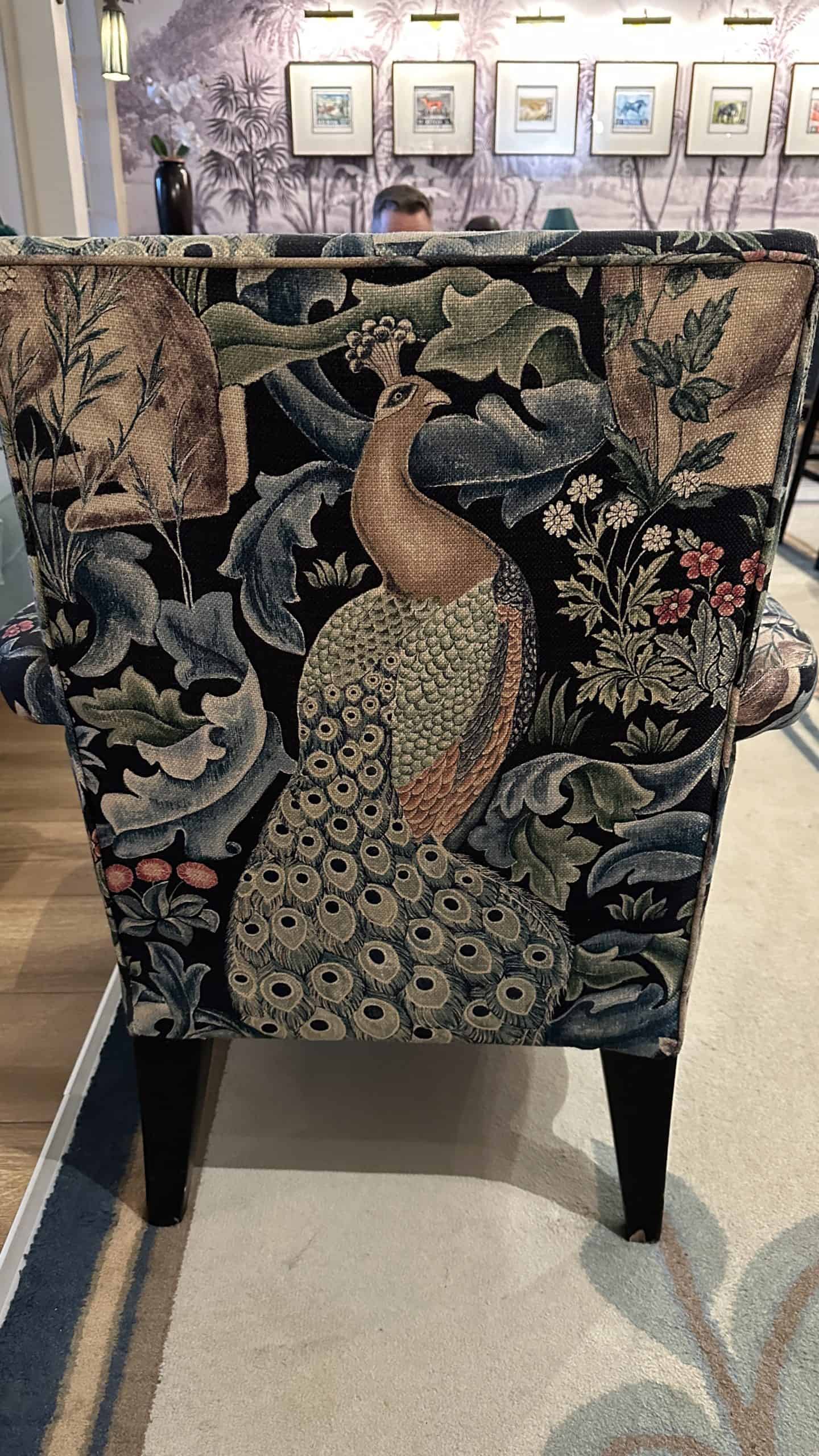 Beautiful patterned chairs
