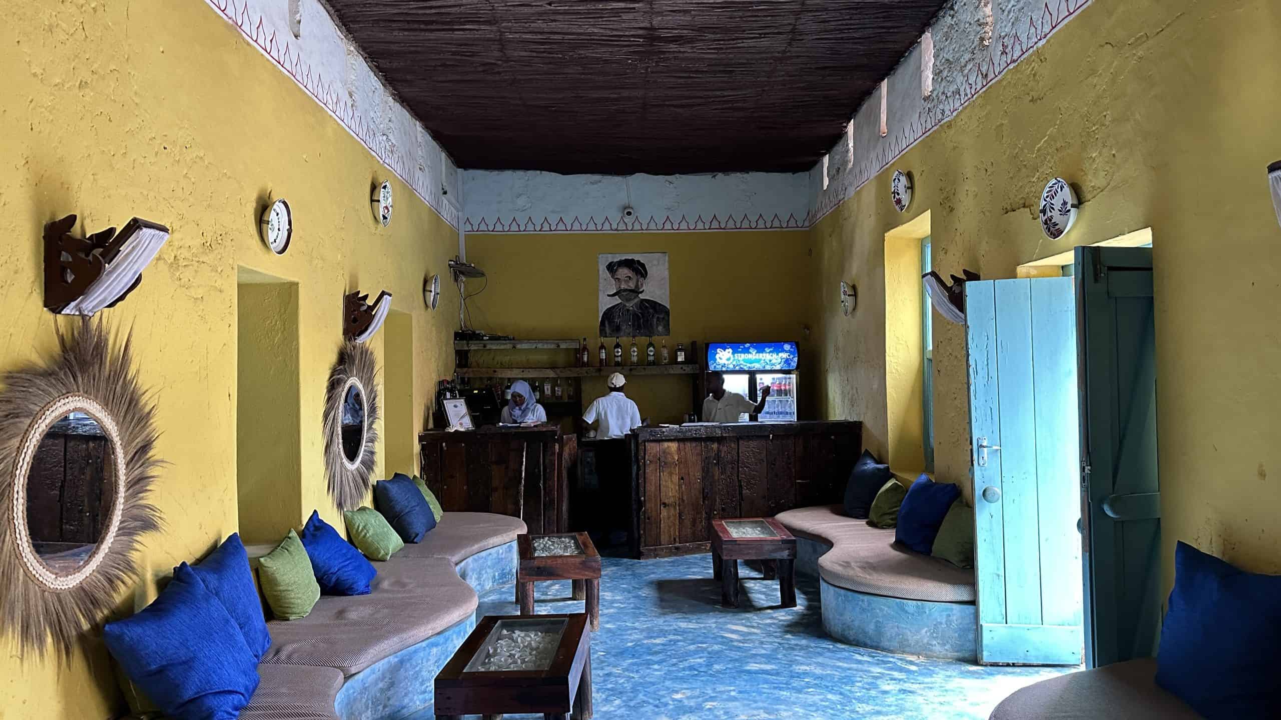 Bar within the prison