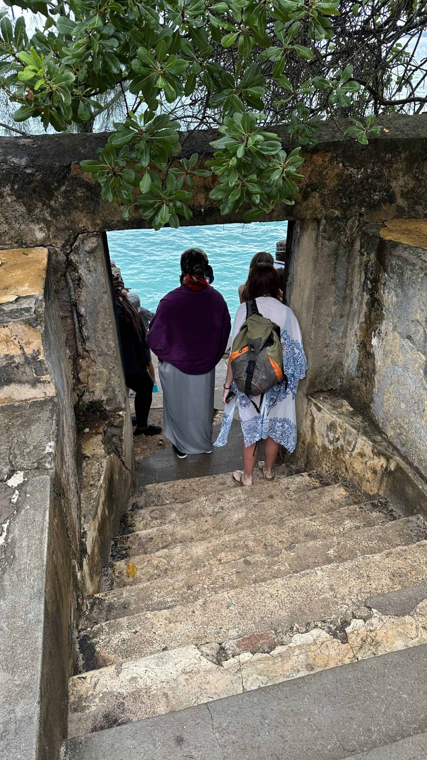 Entrance to the sea viewpoint