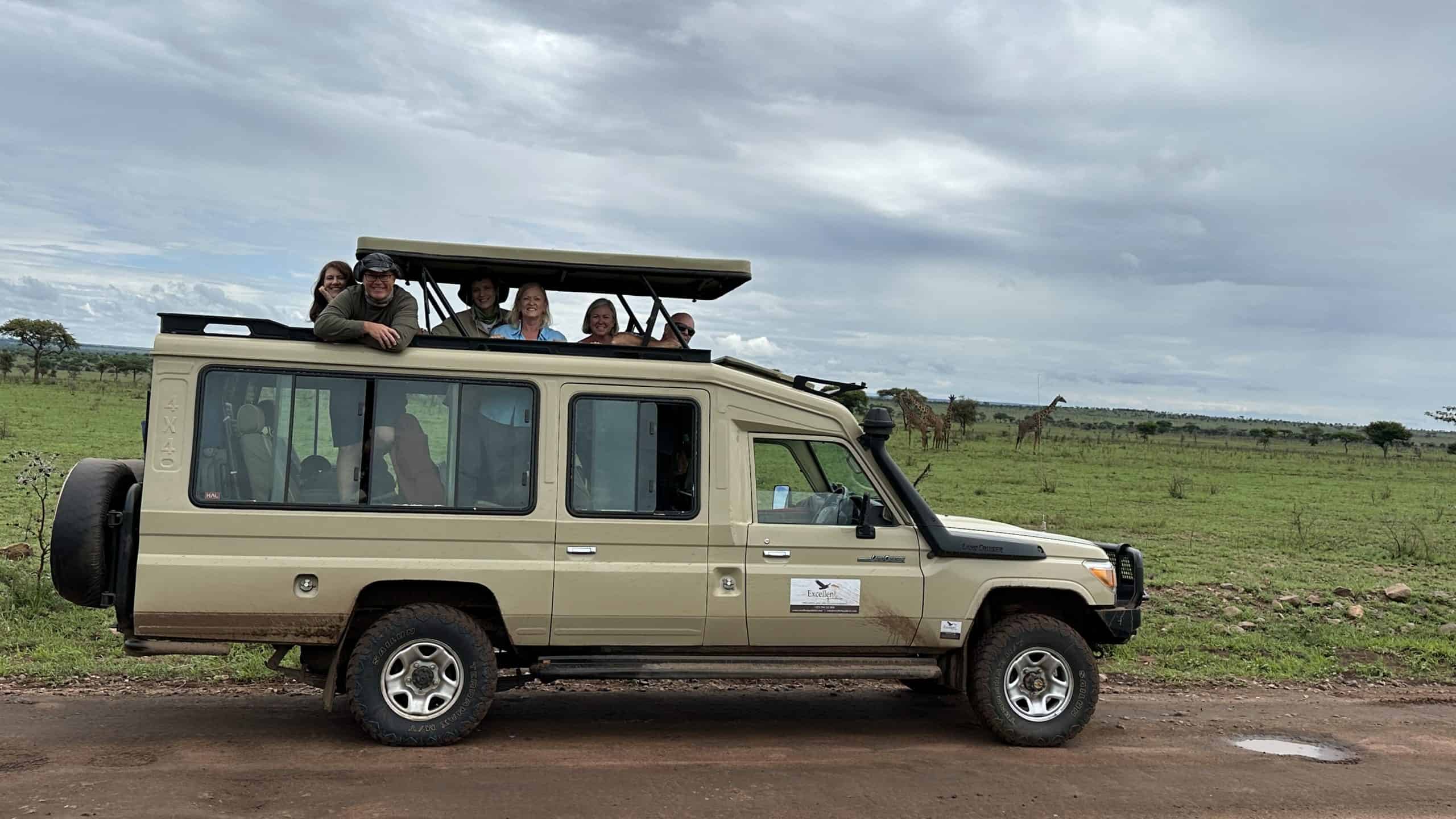 Our safari vehicle