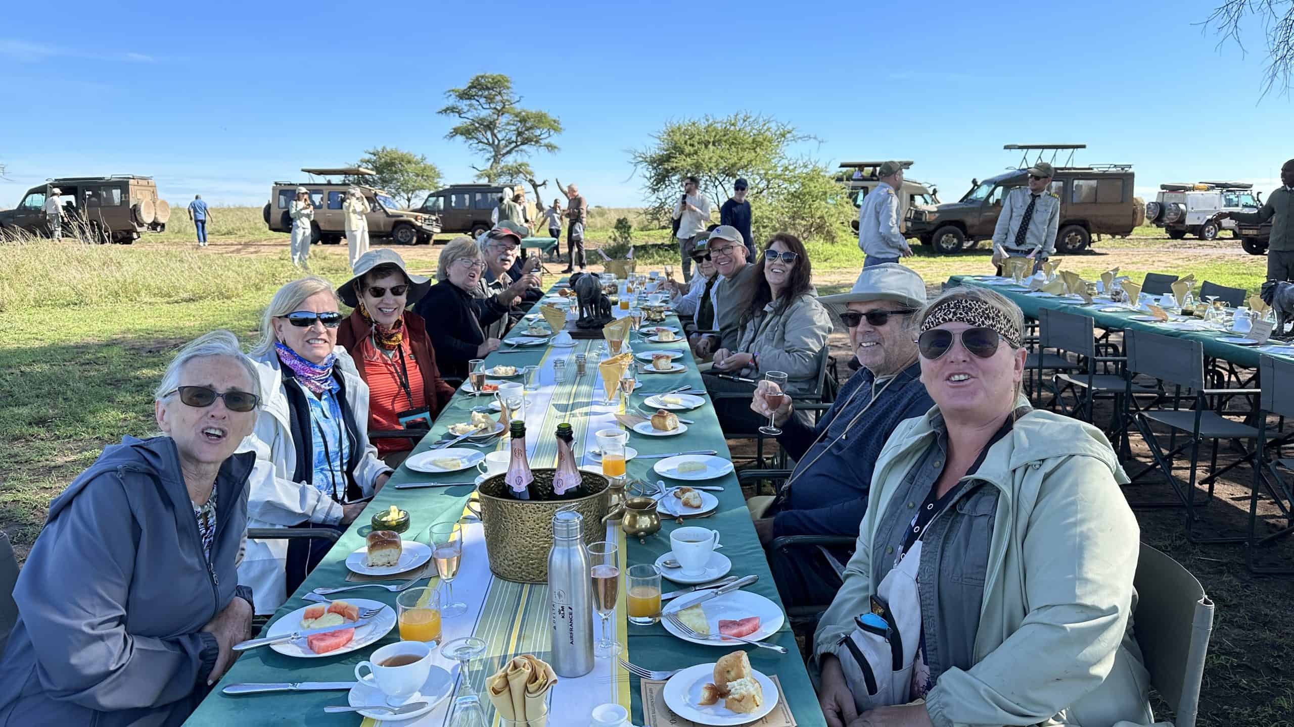 Breakfast in the bush