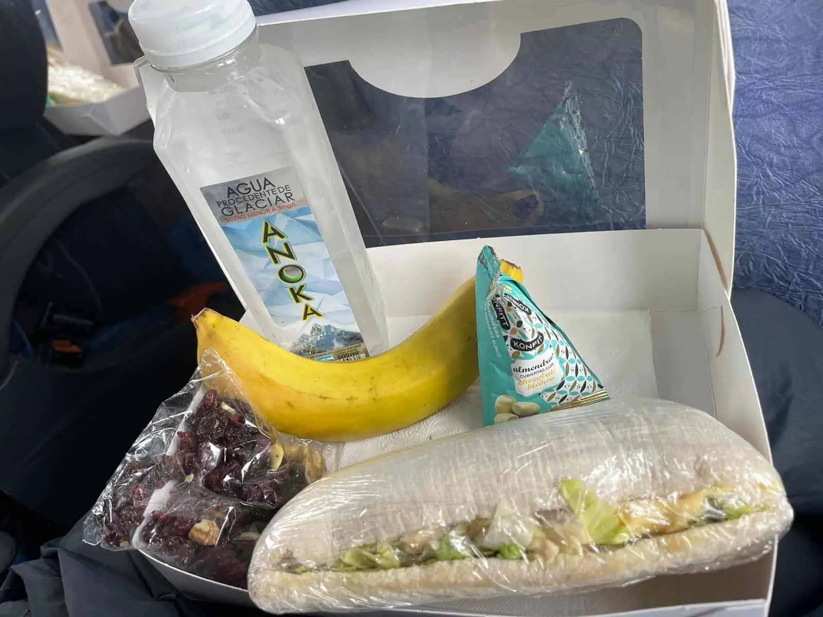 Boxed lunch in Ushuaia