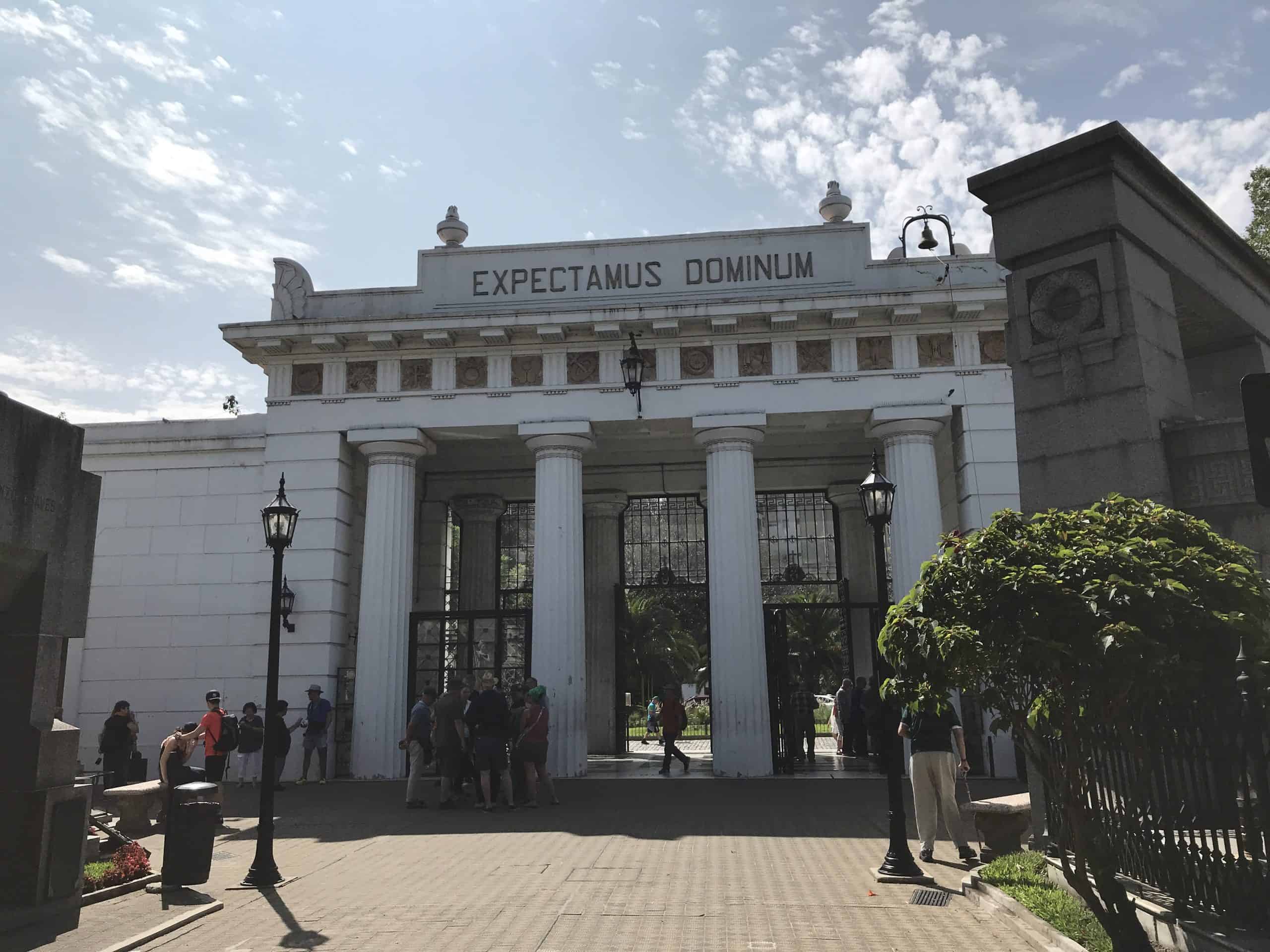 Entrance to Recoleta Cemetery