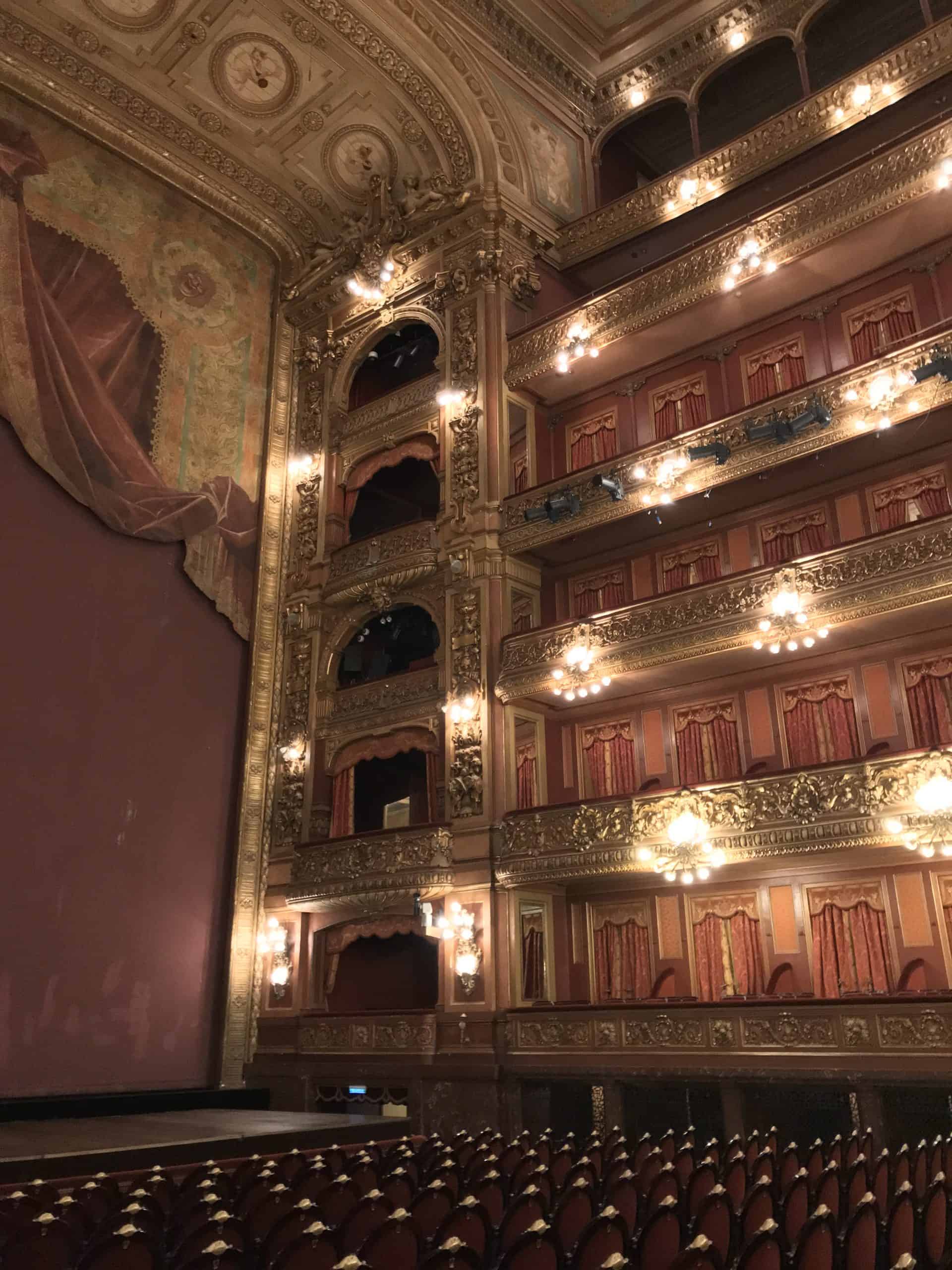 Inside the Teatro Colon