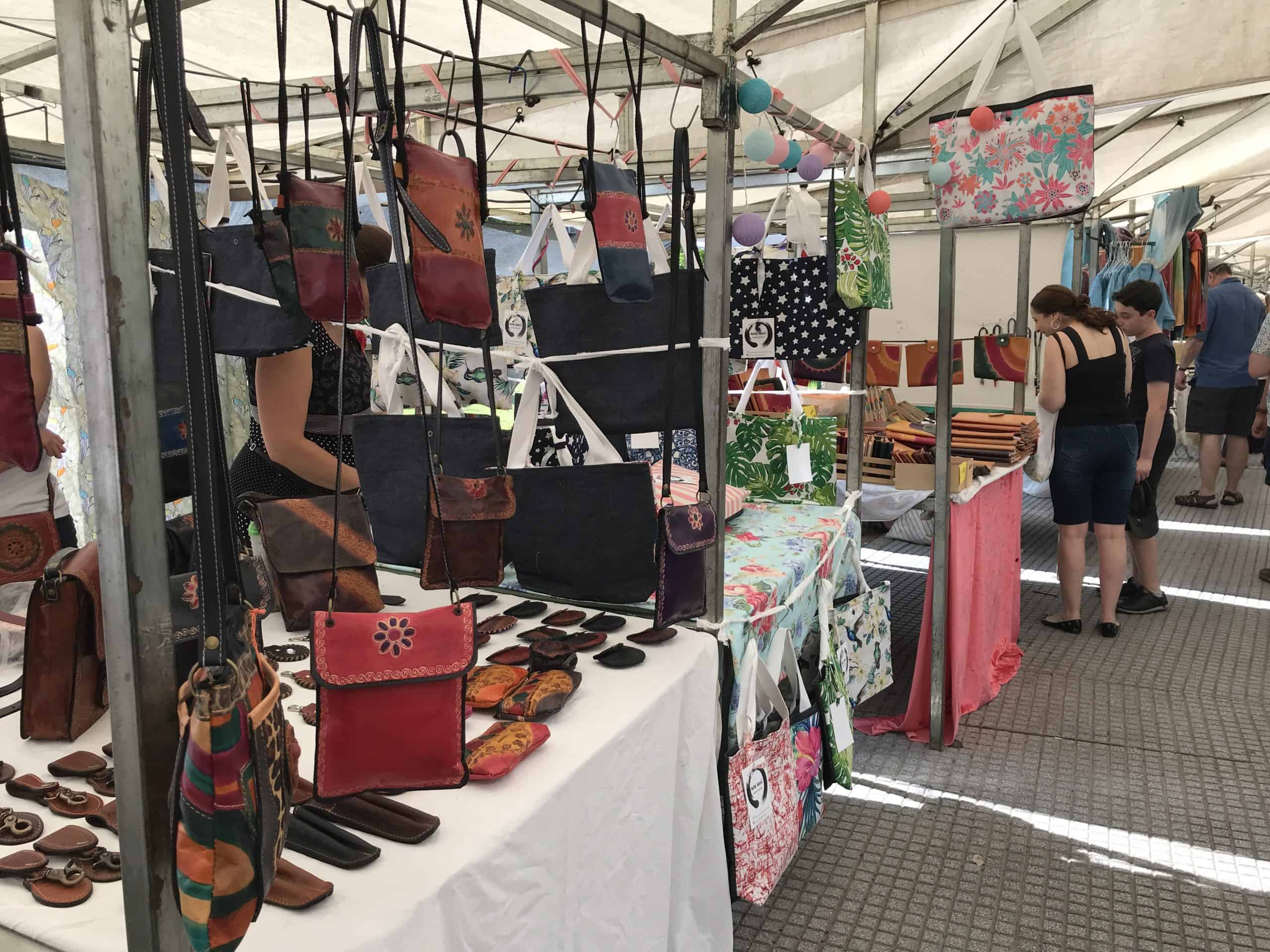 Vendors at the Artisinal Market