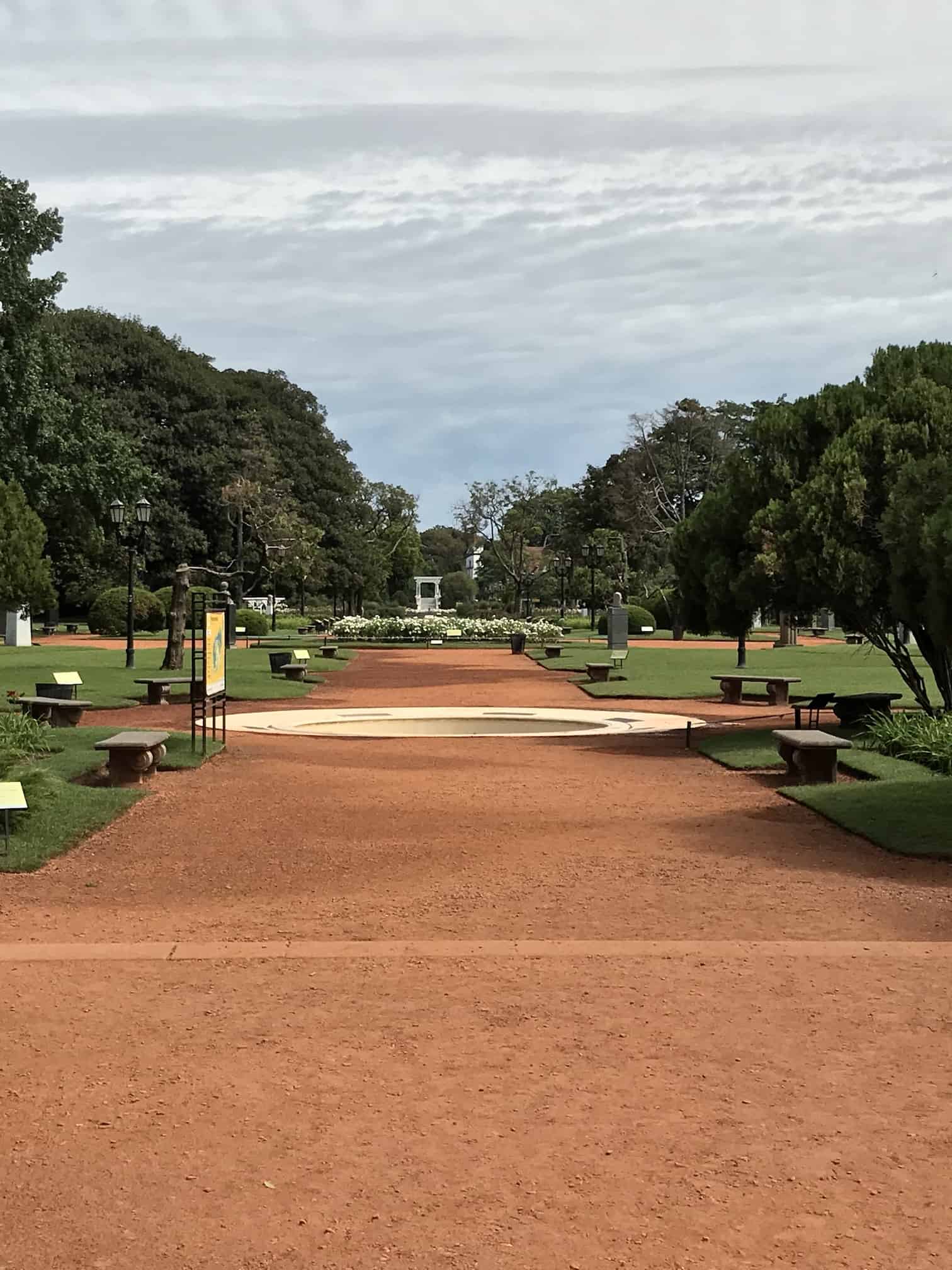 Walkways in the parks