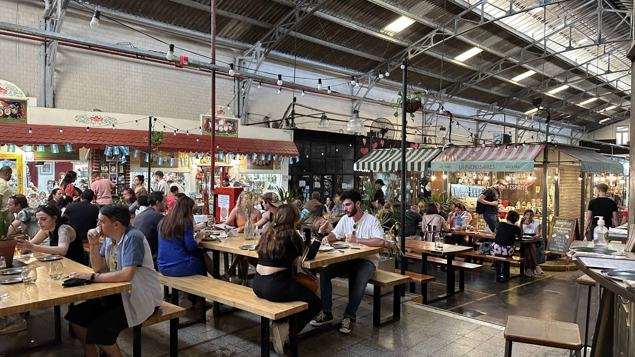 Places to eat at San Telmo market