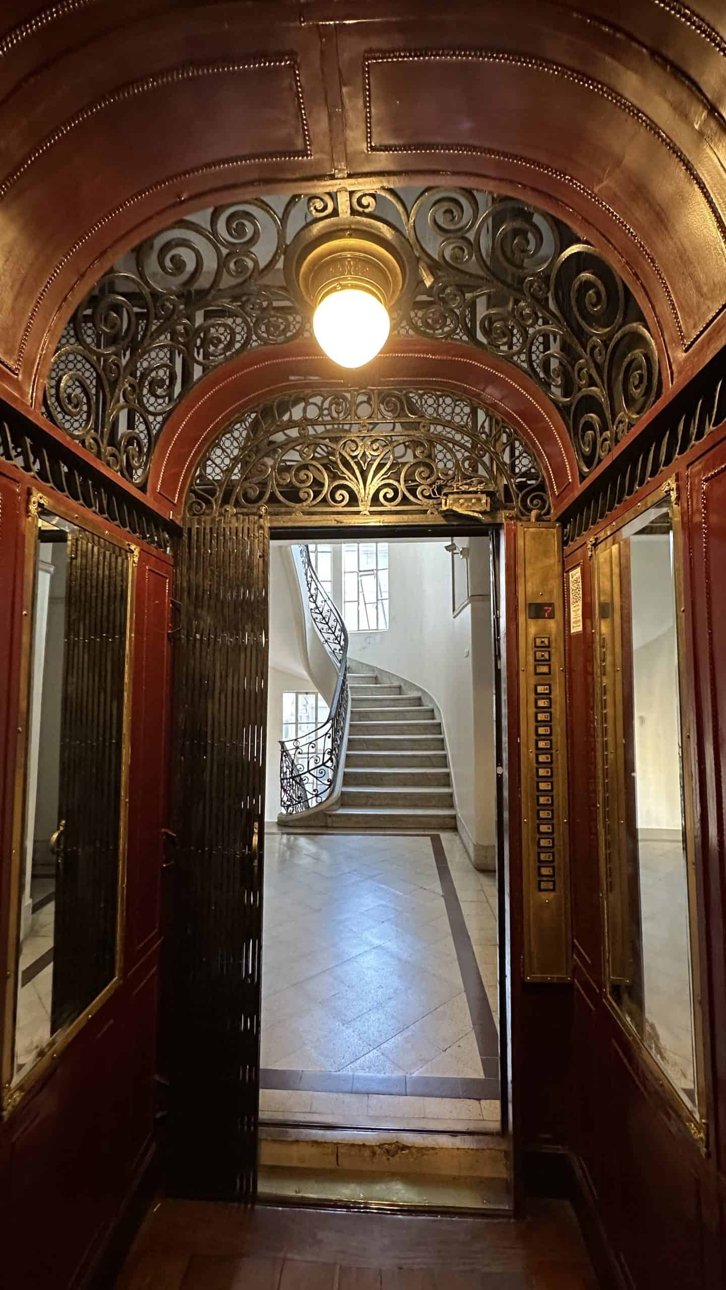 Inside the Swiss elevator