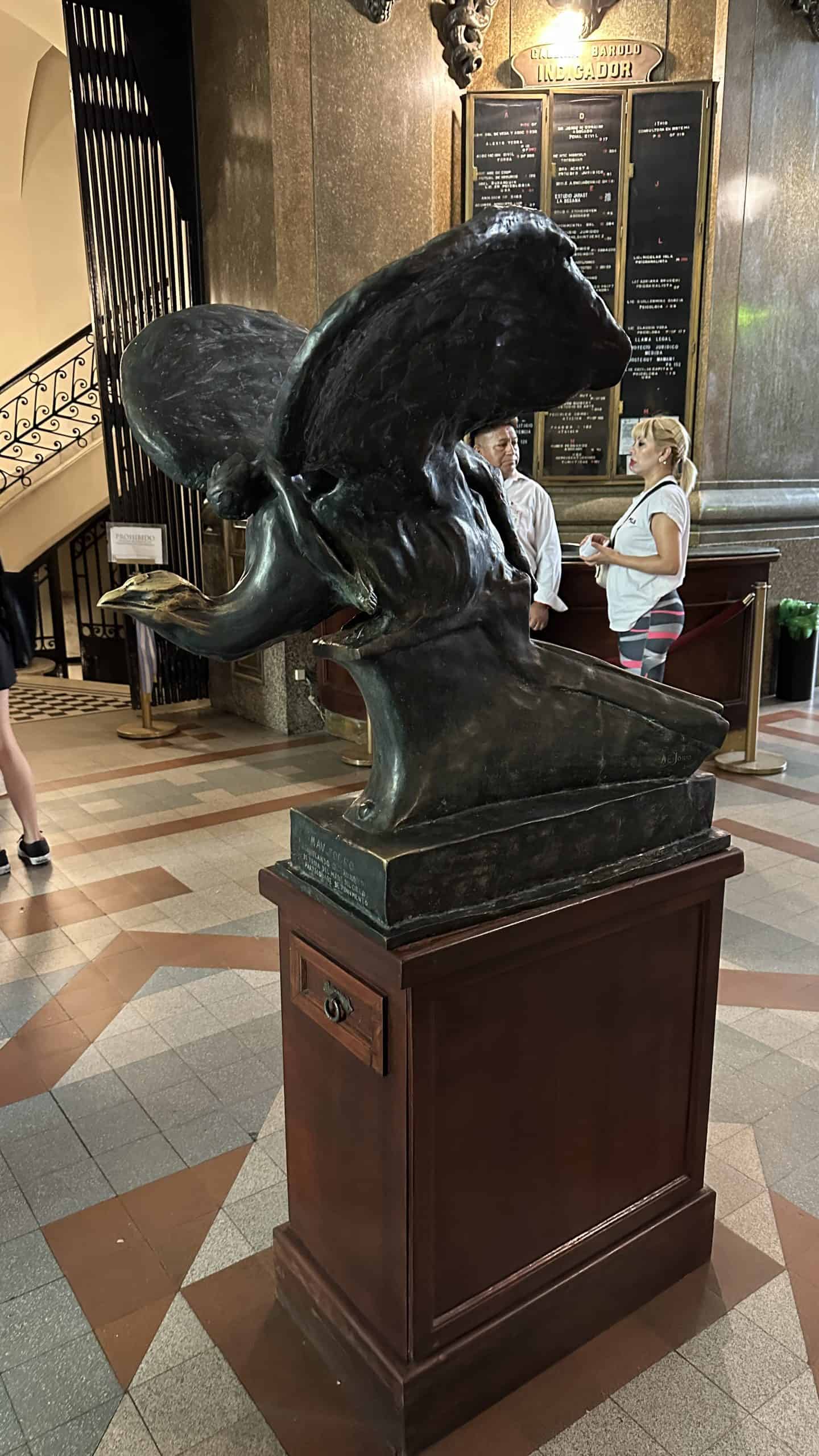 Ascension statue