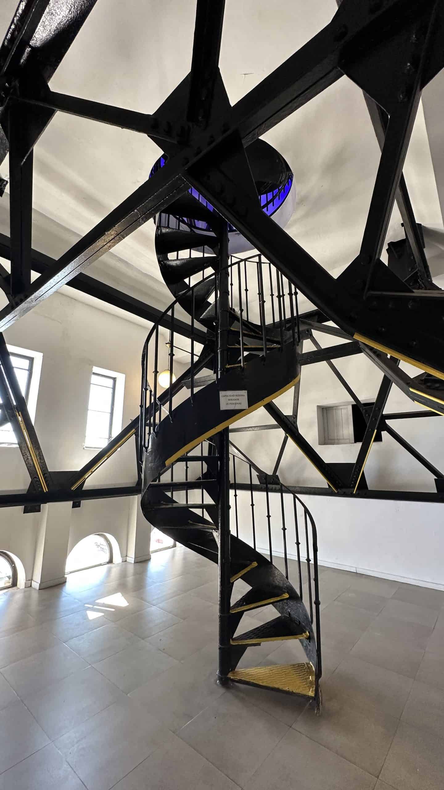 Spiral Staircase to the observation deck