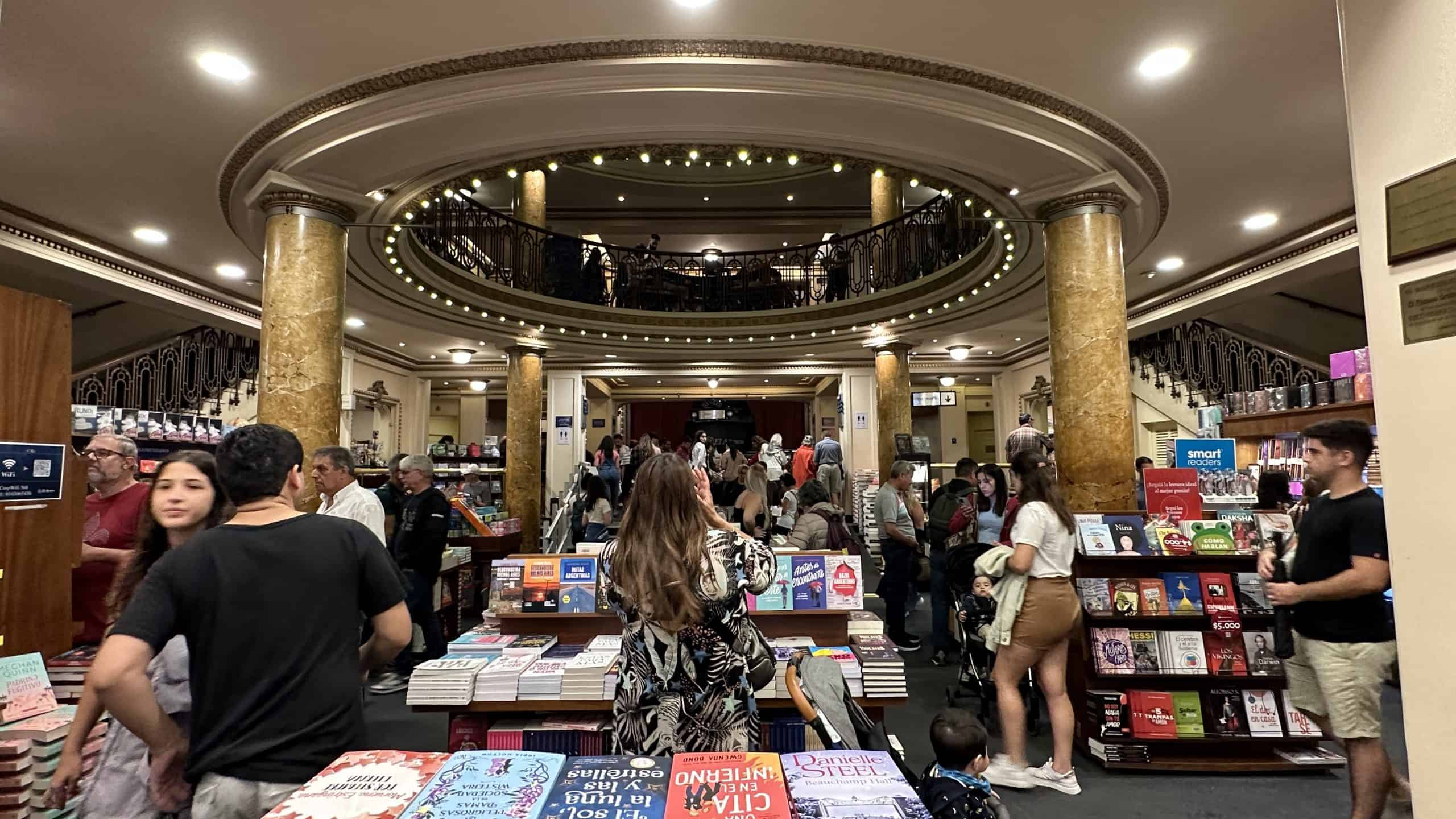 Front lobby of the bookstore