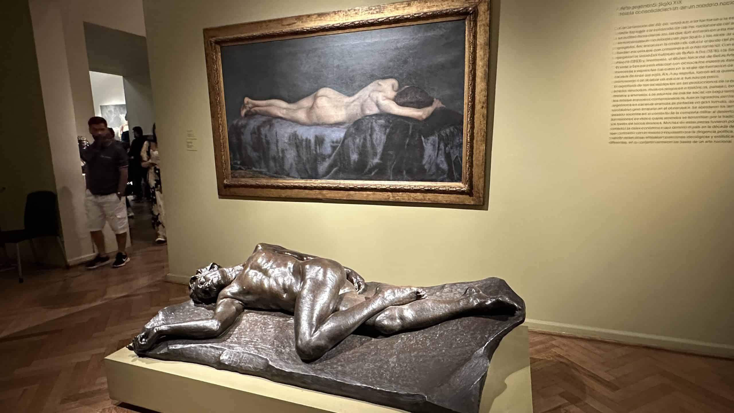 Abel sculpture by Morales