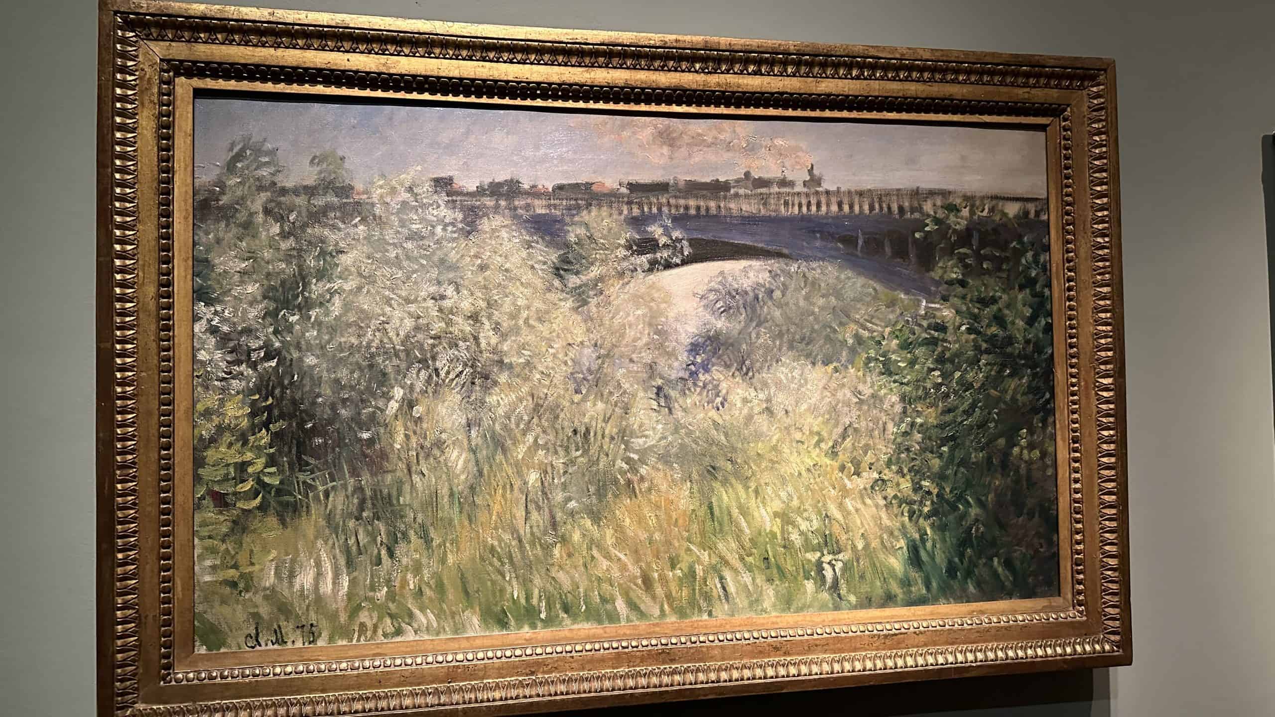 Le Pont d'Argenteuil by Monet