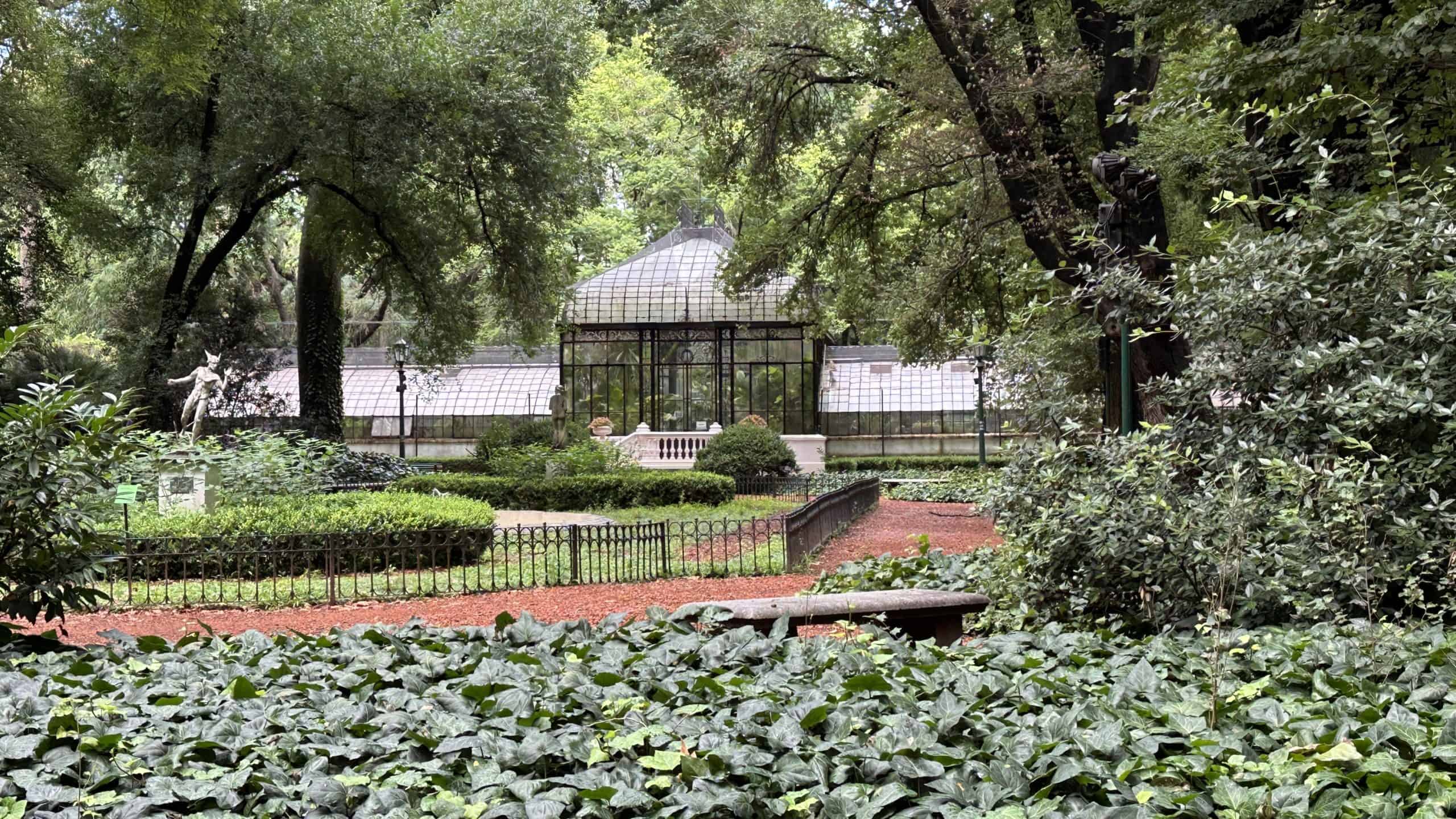 Art Nouveau greenhouse
