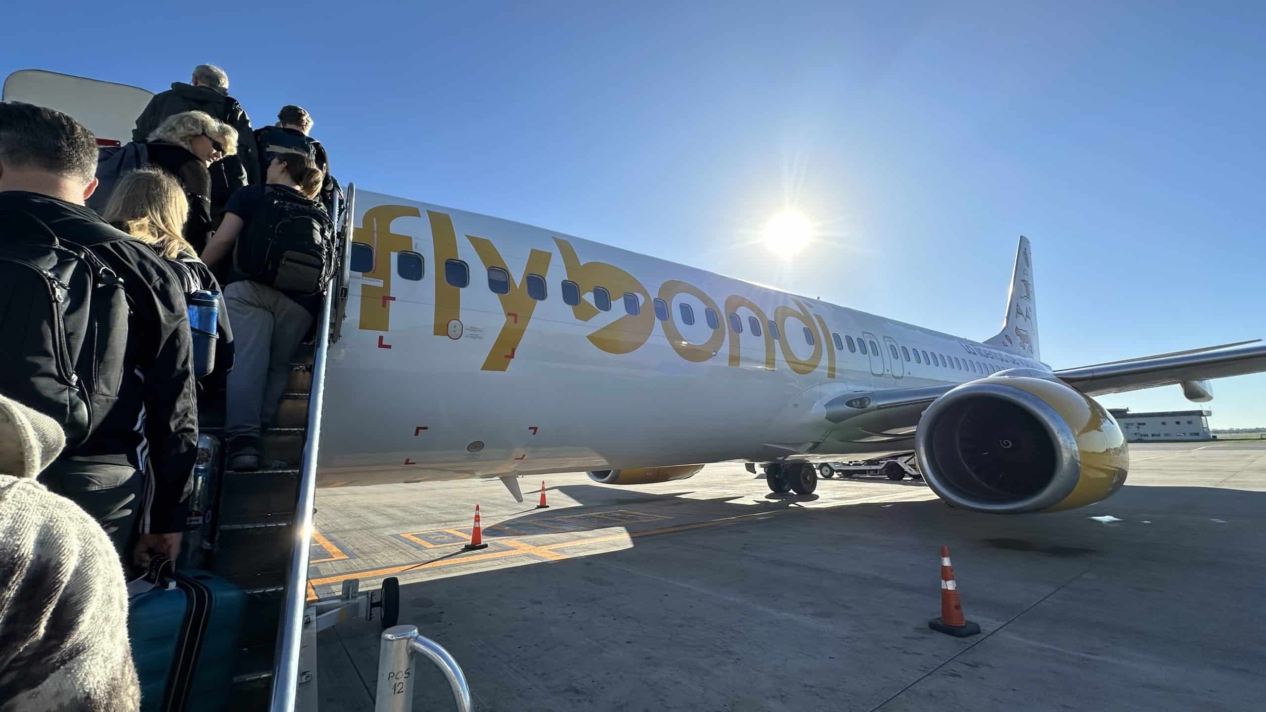 FlyBondi aircraft