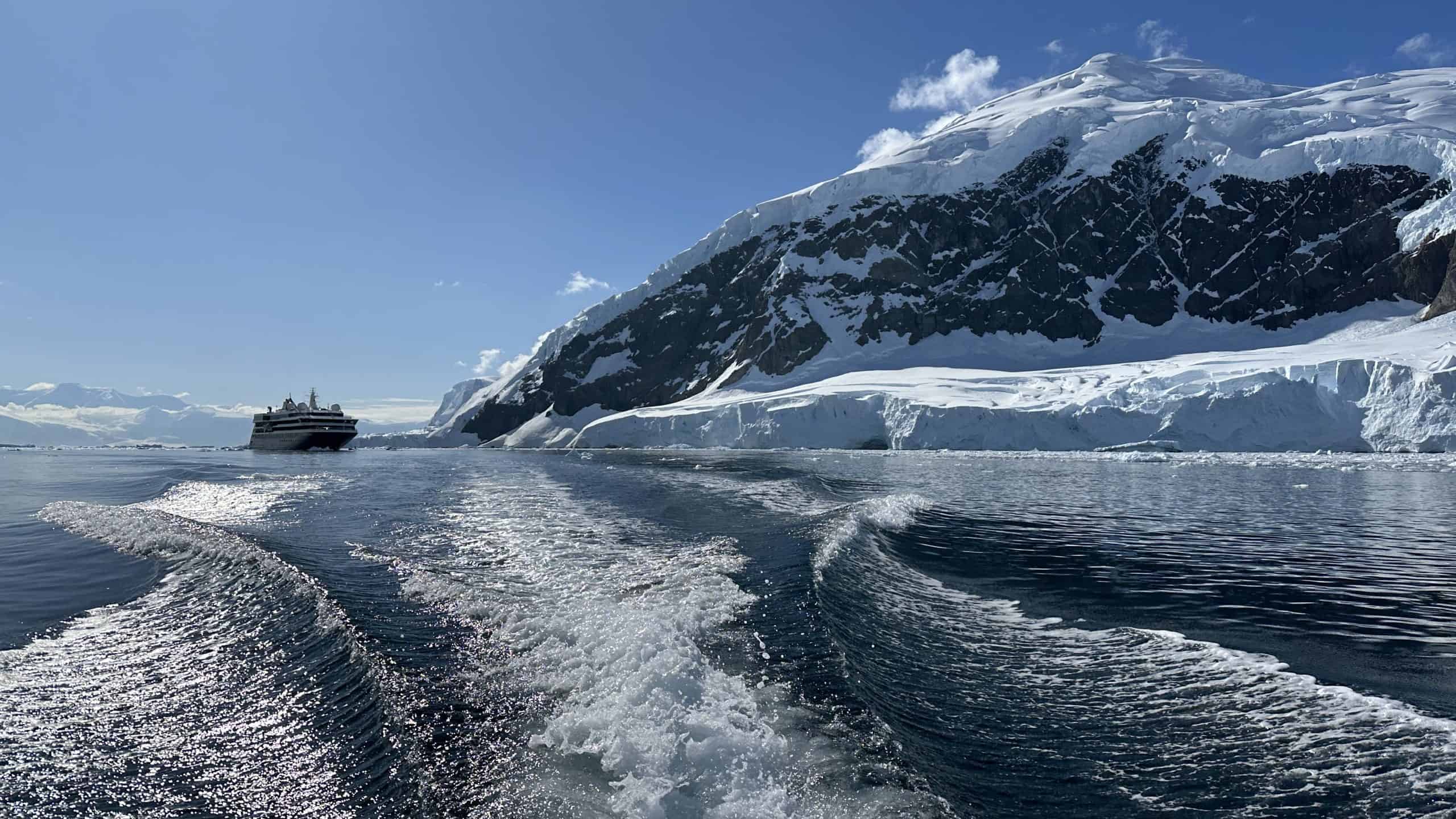 Heading to Neko Harbour