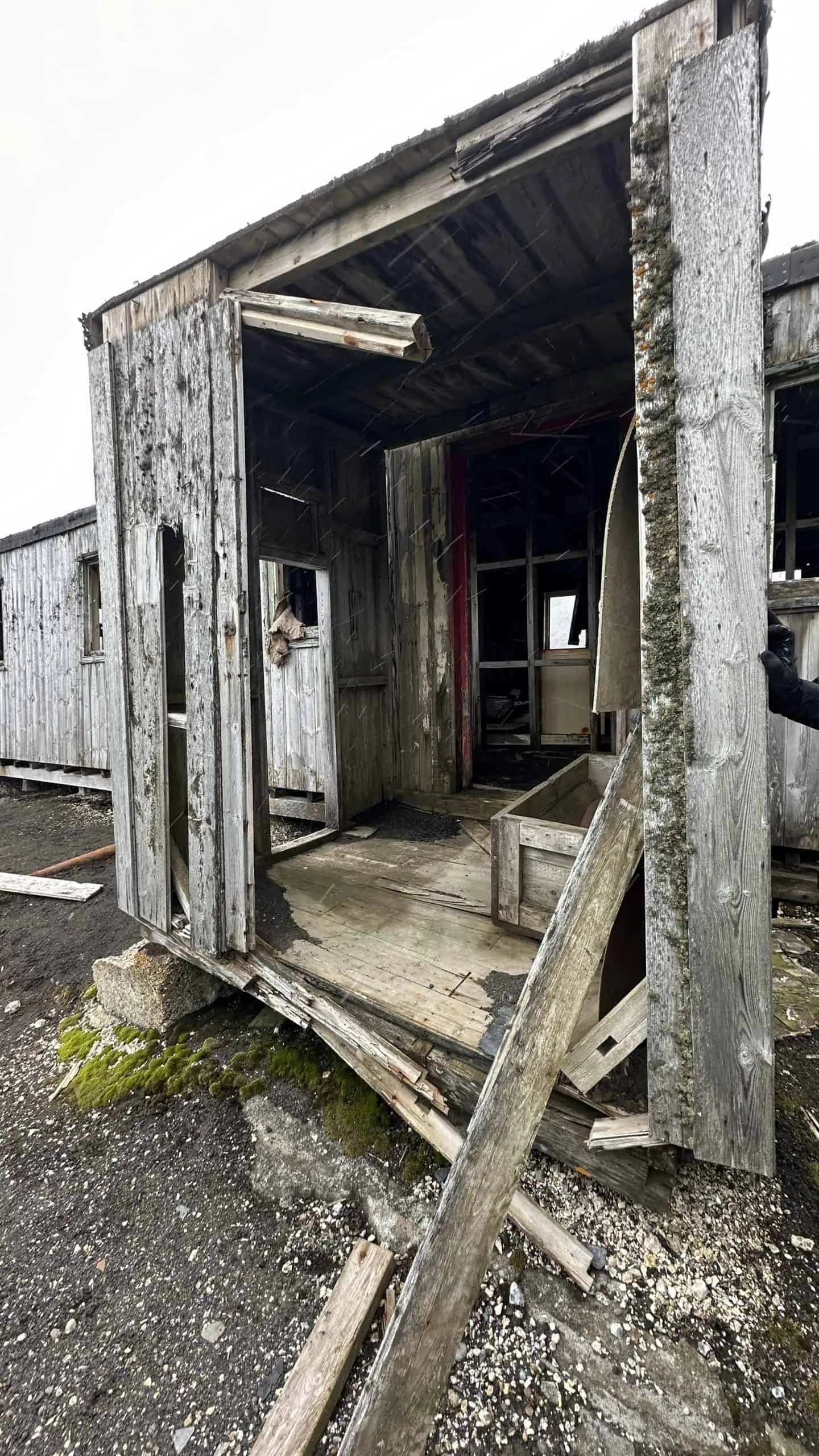 Abandoned whaler station