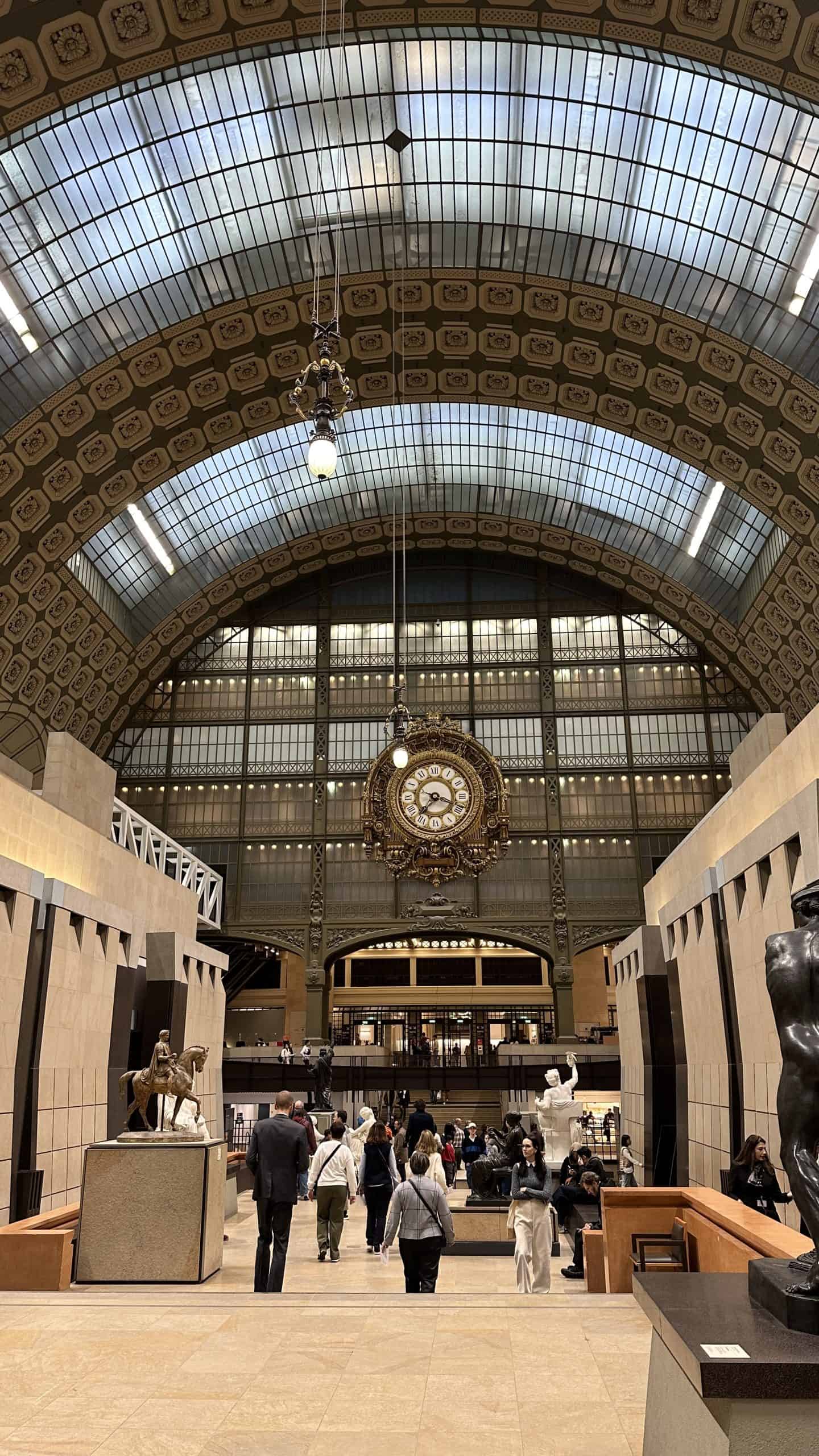 The main hall of the Musee d'Orsay