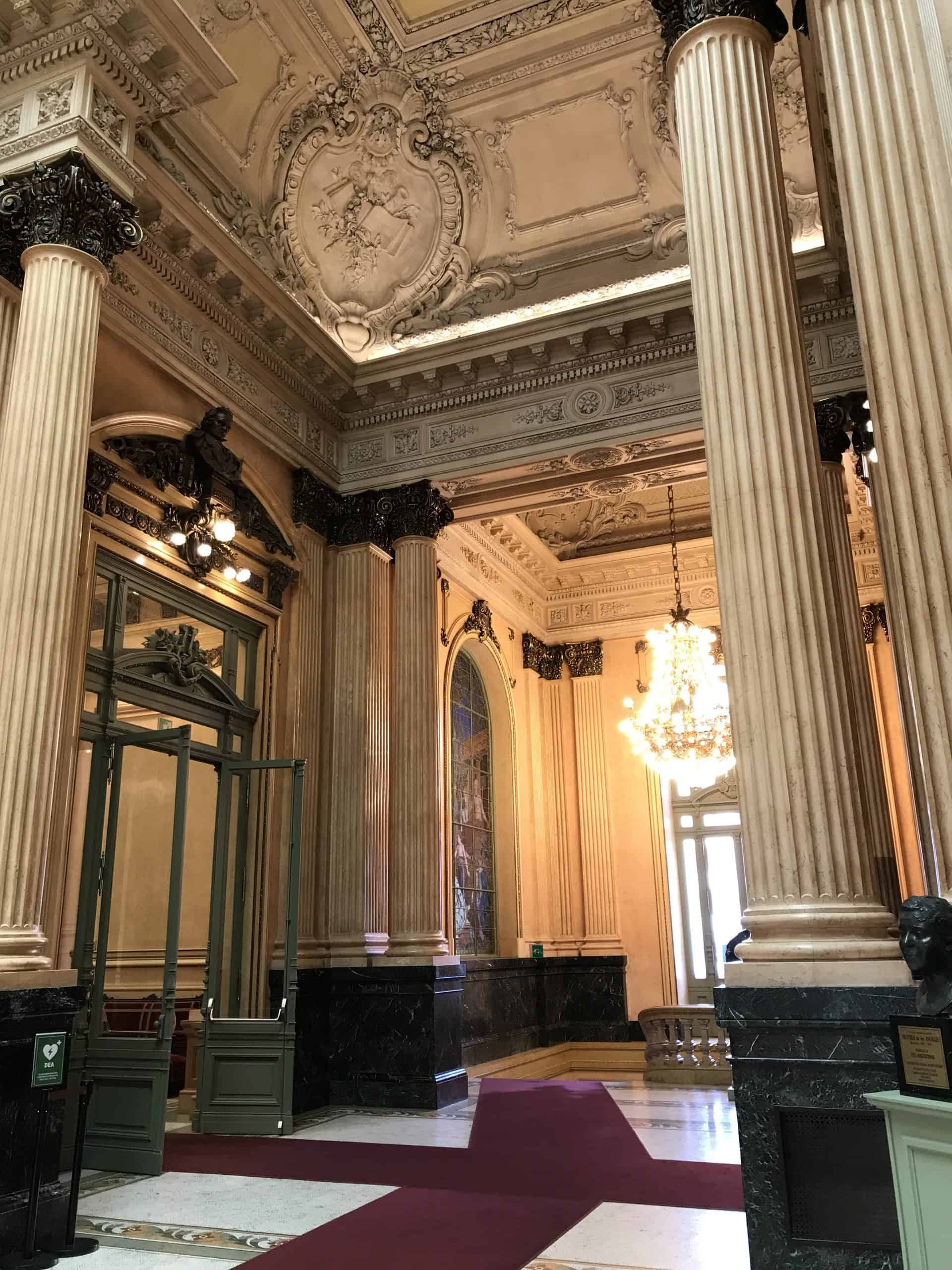 Interior of the Teatro Colon