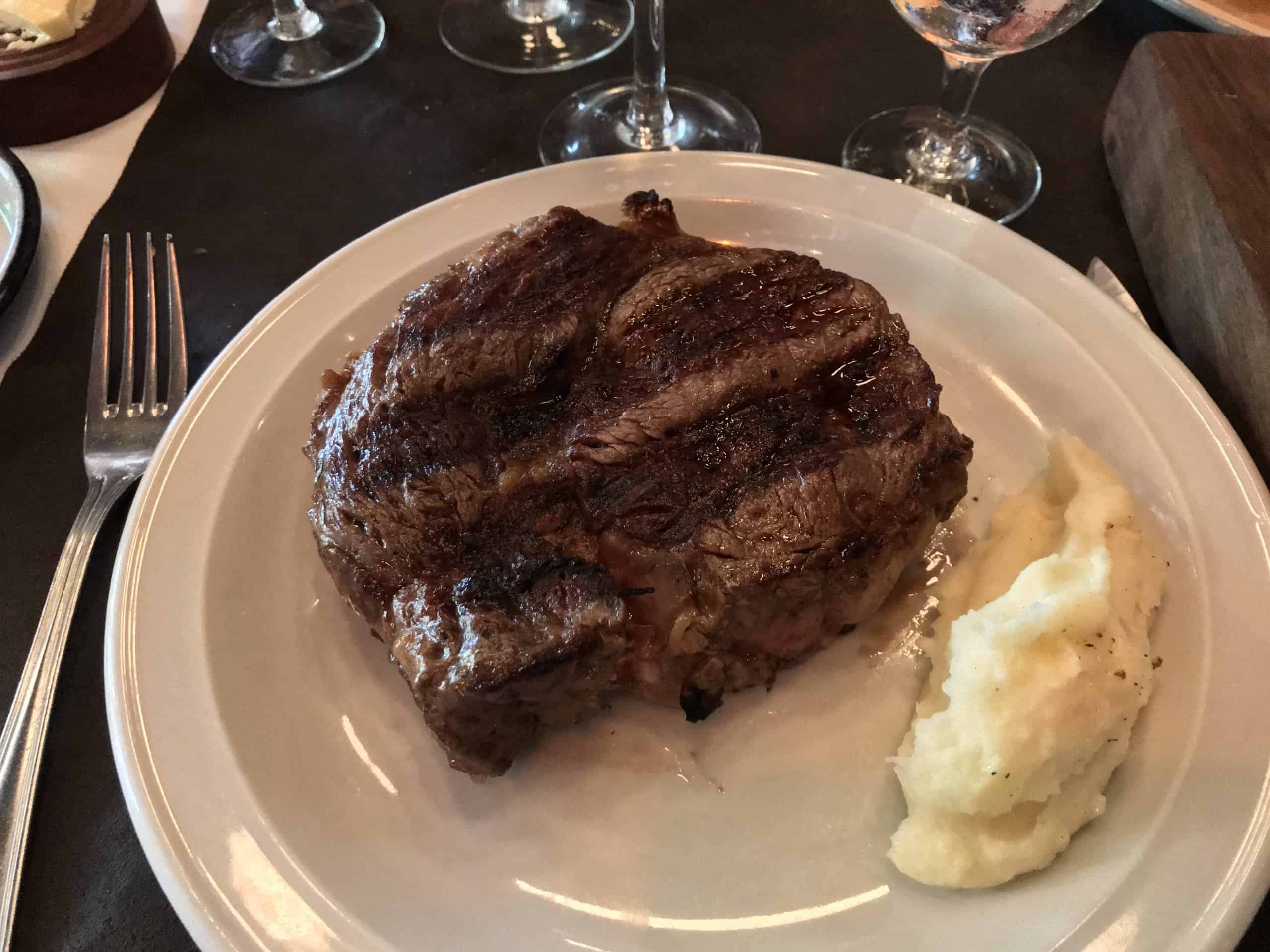 Perfect ribeye steak
