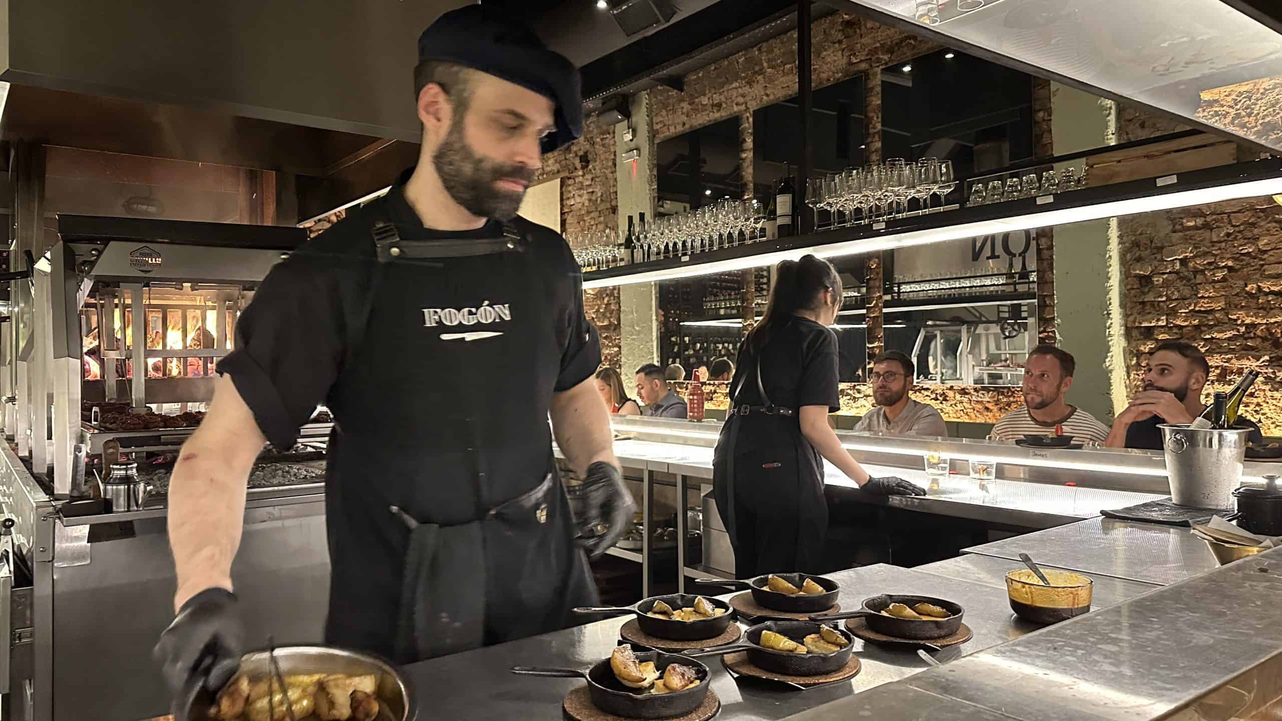 Preparation at the table side