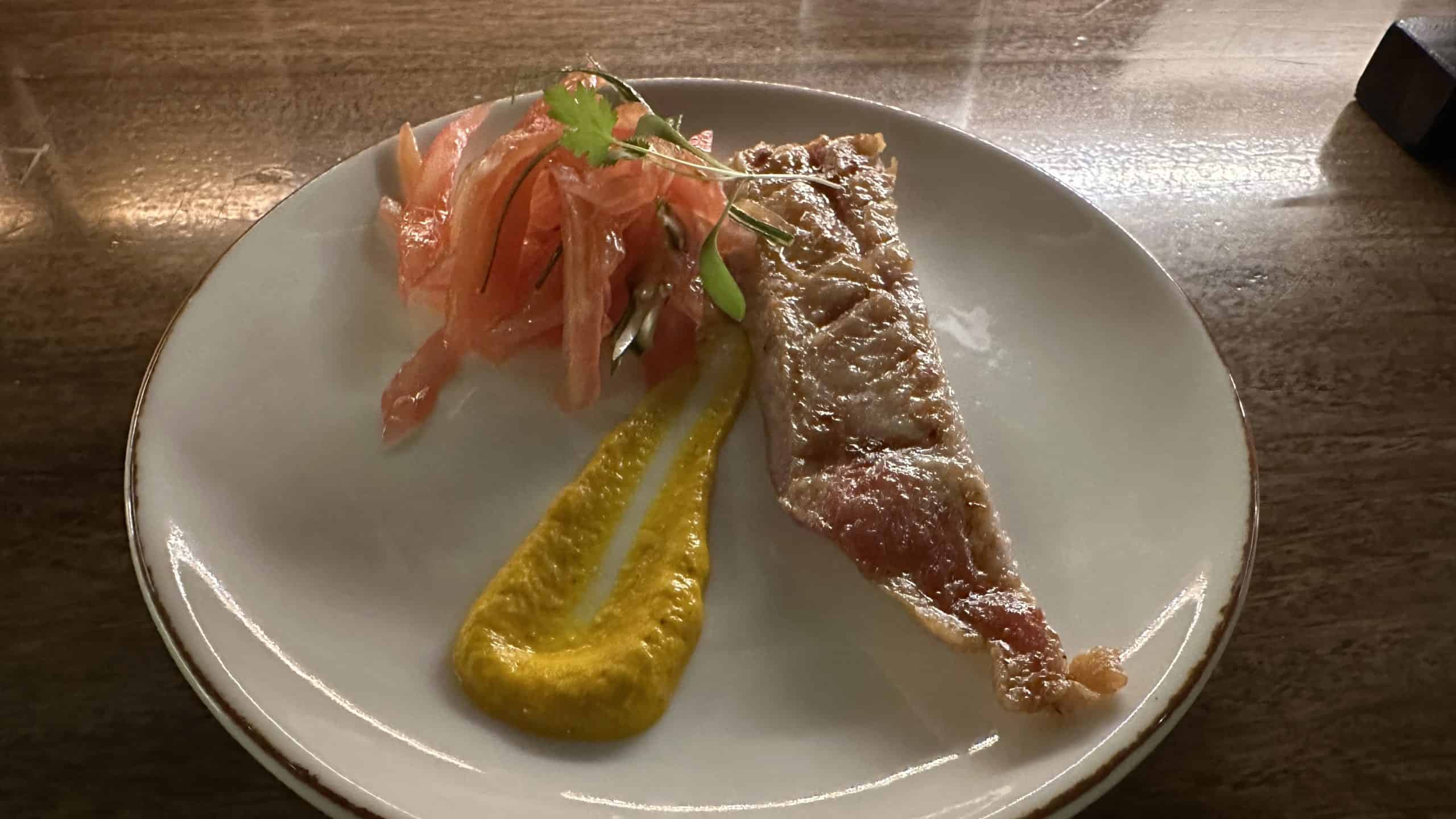 Pork flank steak